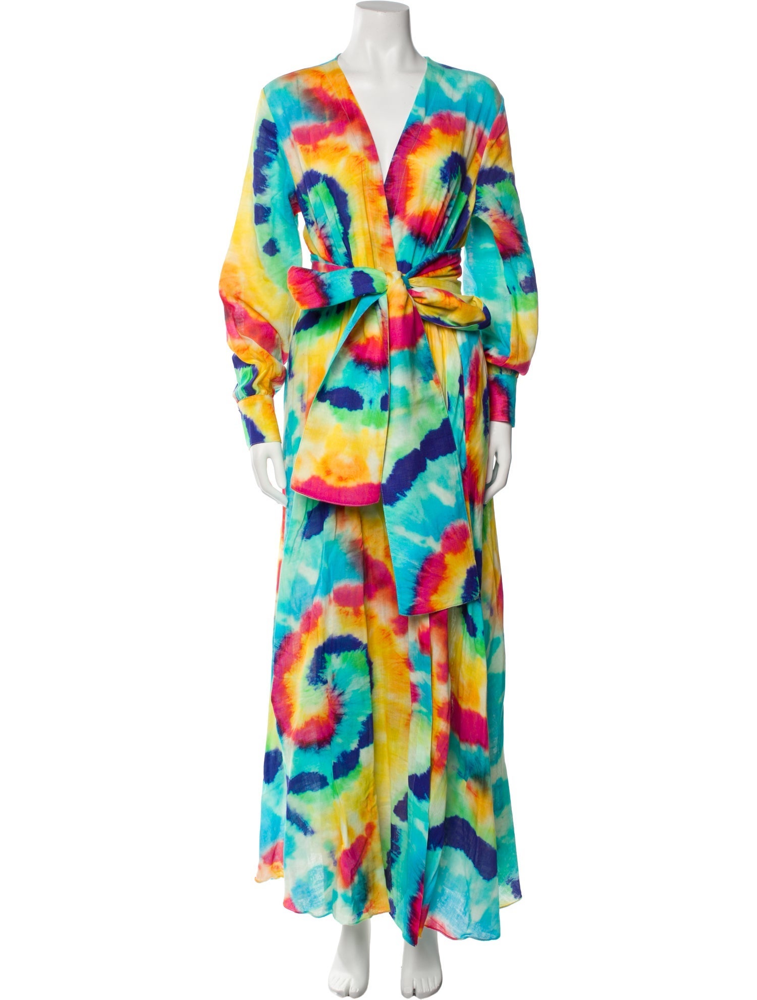 Amsale Printed Knee-Length Dress