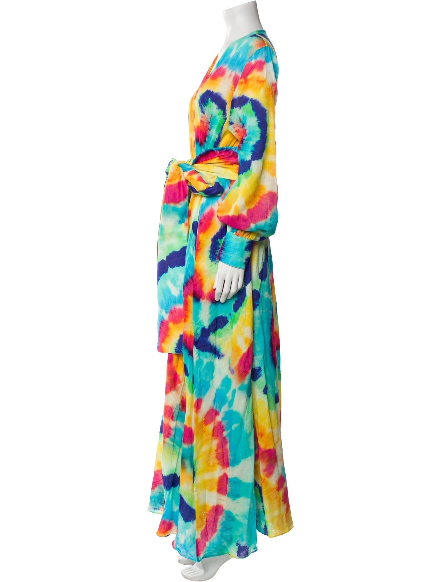 Amsale Printed Knee-Length Dress
