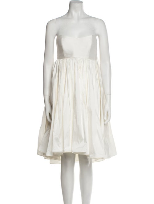 Amsale Strapless Mini Dress