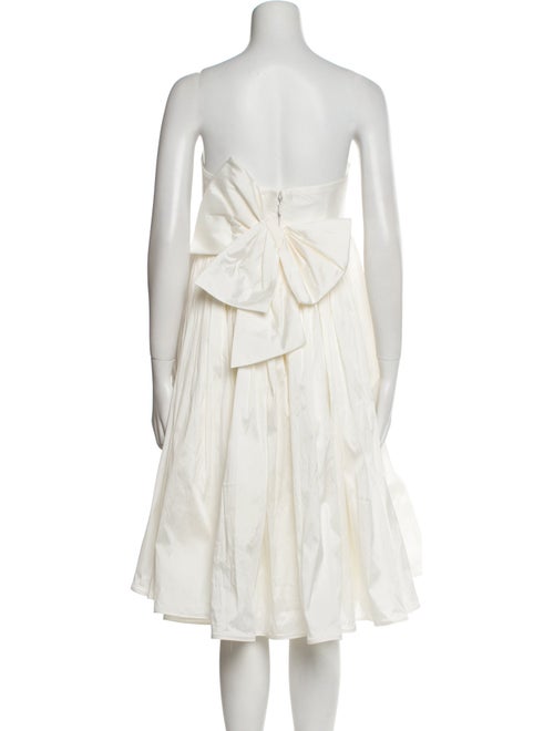 Amsale Strapless Mini Dress