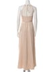 Amsale Silk Long Dress