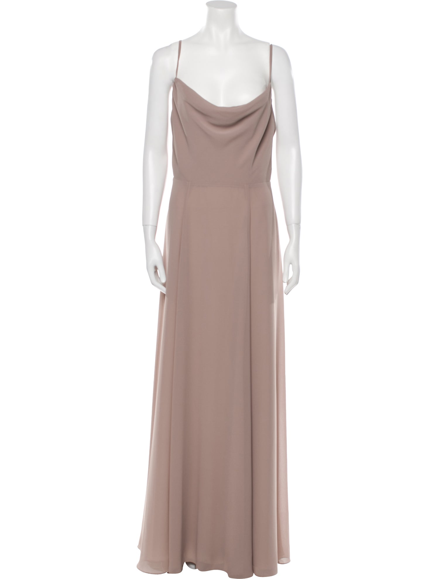 Amsale Cowl Neck Long Dress w/ Tags