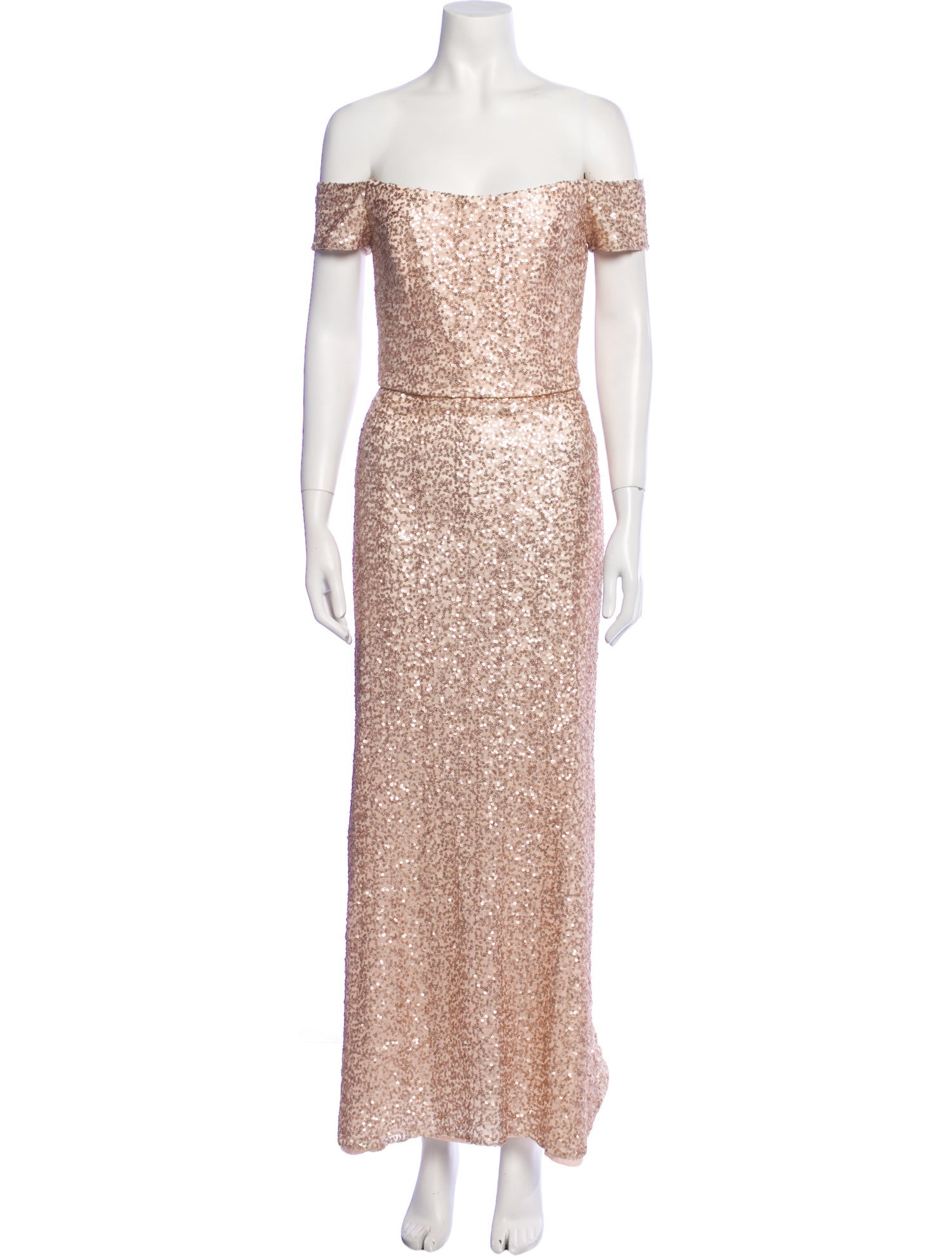 Amsale Nylon Long Dress