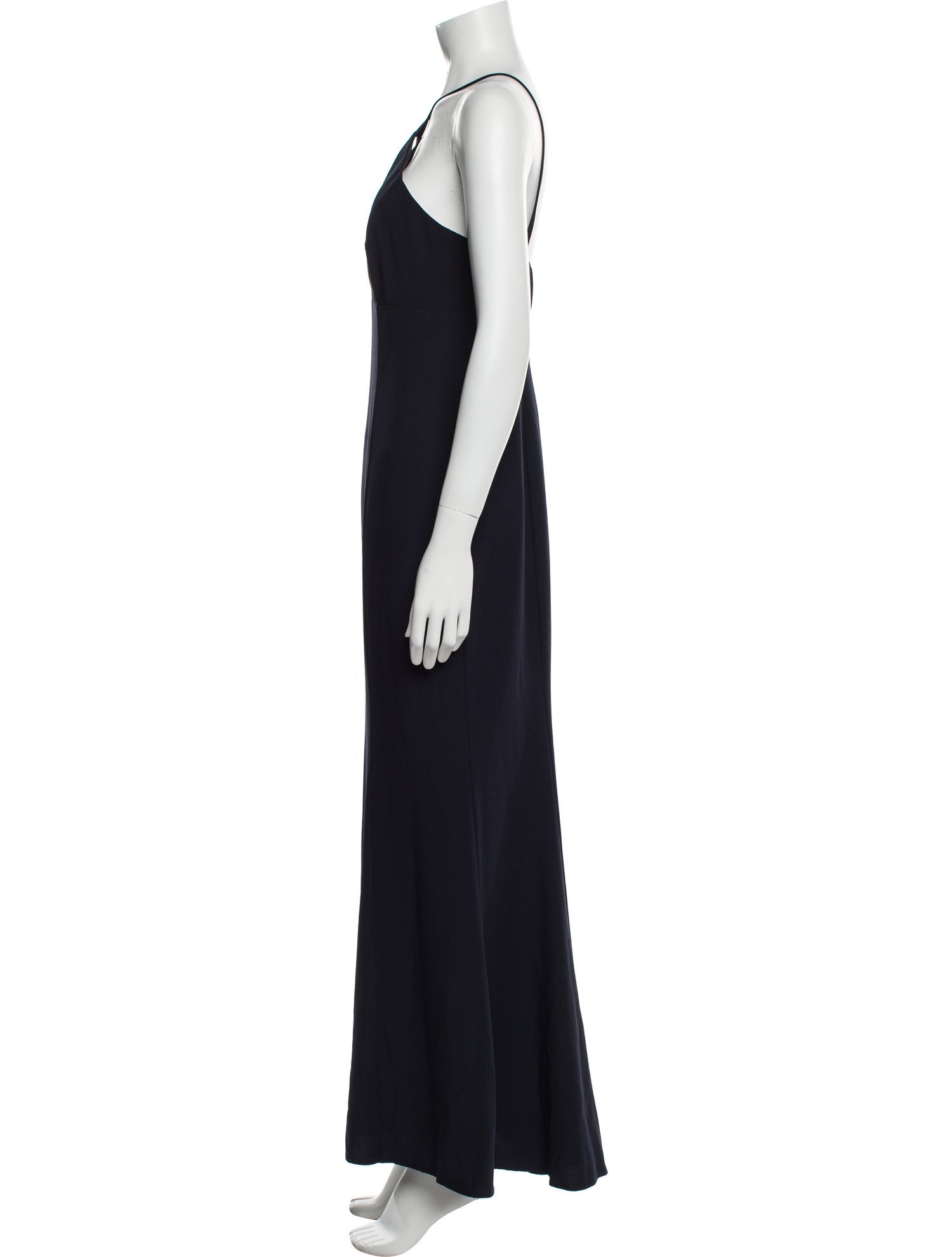 Amsale Halterneck Long Dress