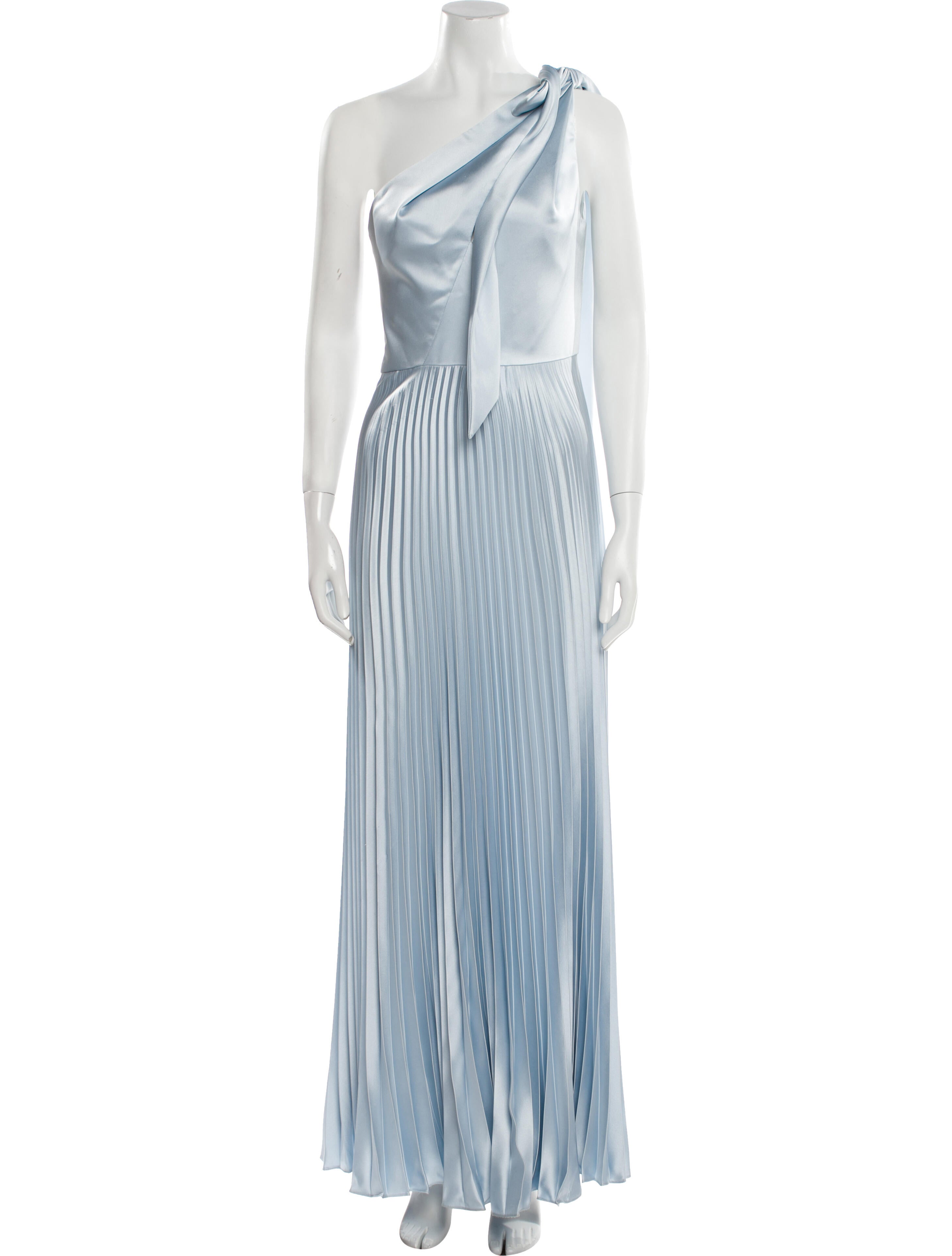 Amsale Halterneck Long Dress