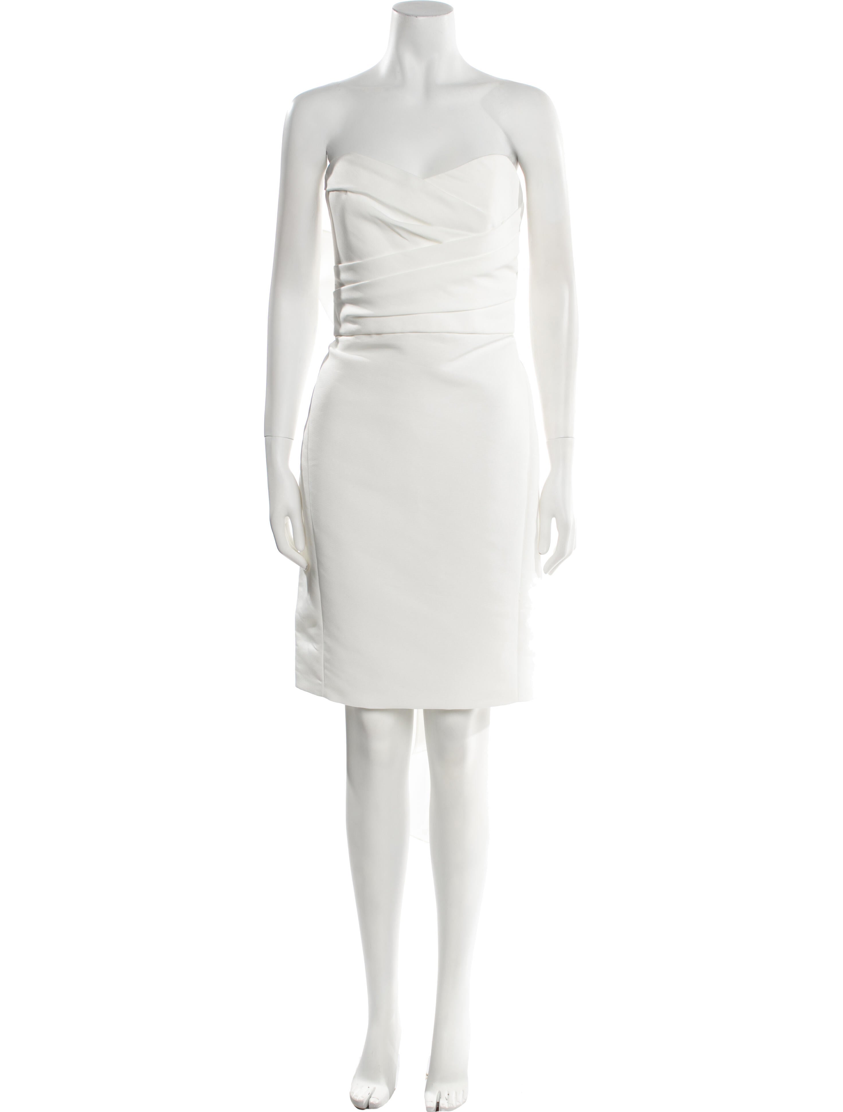 Amsale Strapless Mini Dress