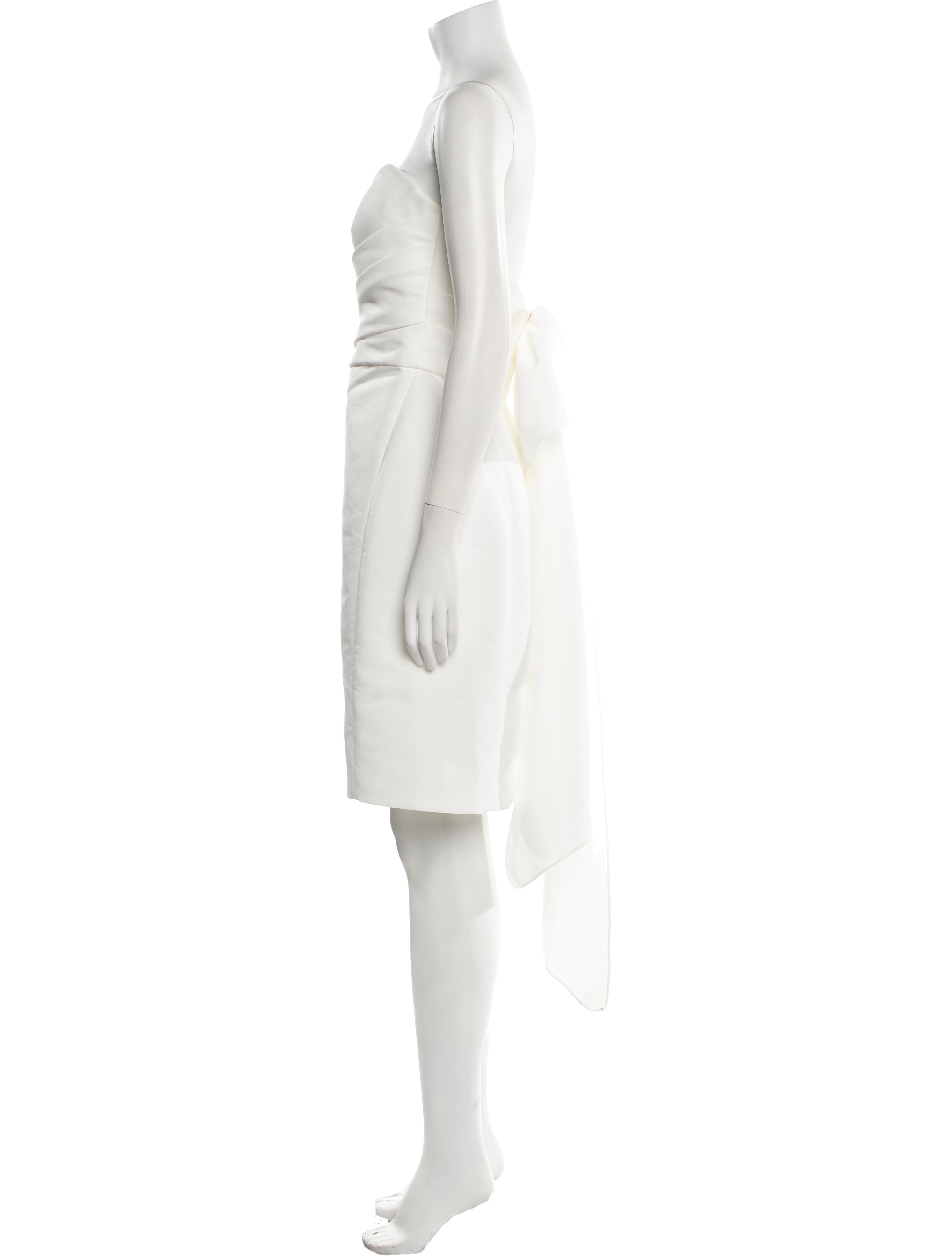 Amsale Strapless Mini Dress