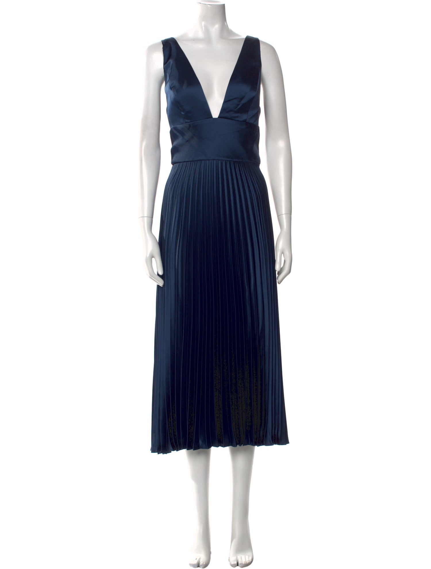 Amsale V-Neck Long Dress w/ Tags