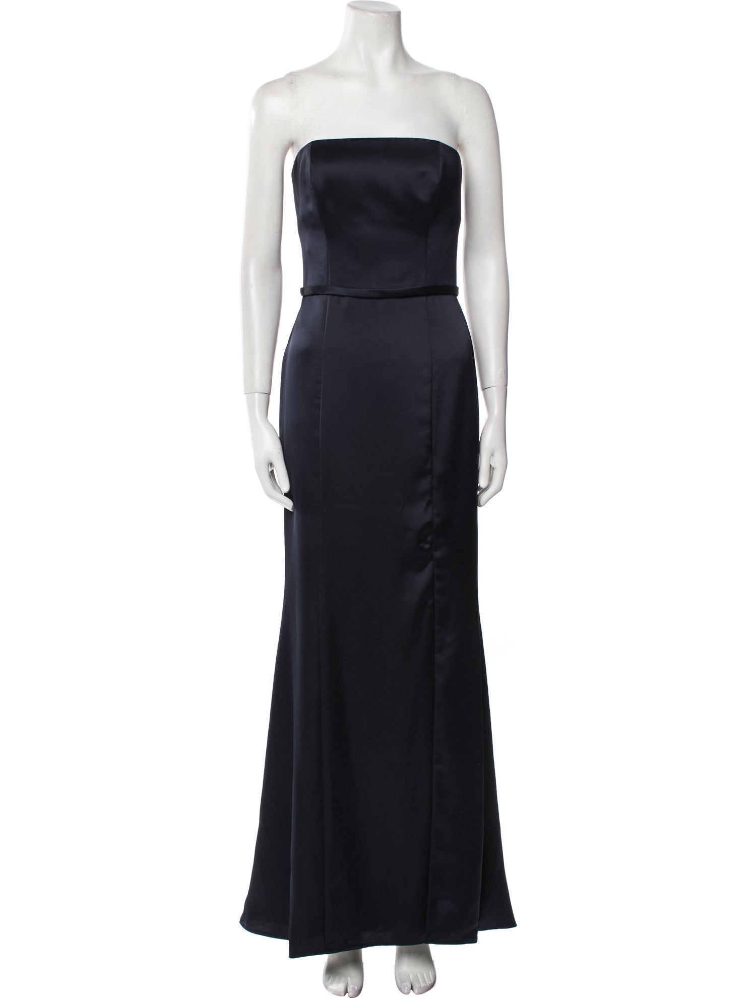 Amsale Strapless Long Dress
