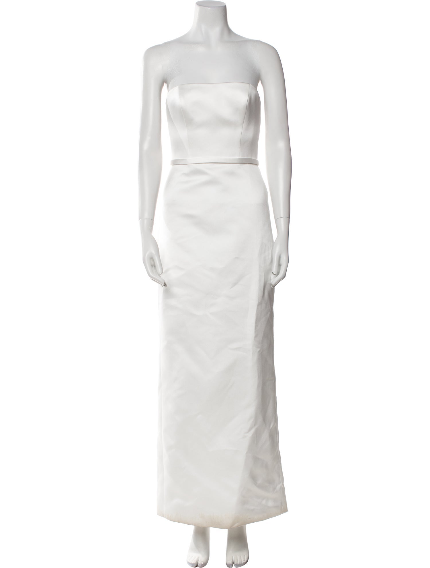 Amsale Strapless Long Dress