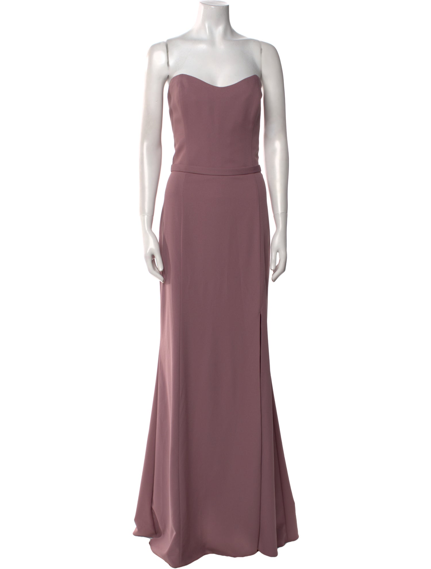 Amsale Strapless Long Dress