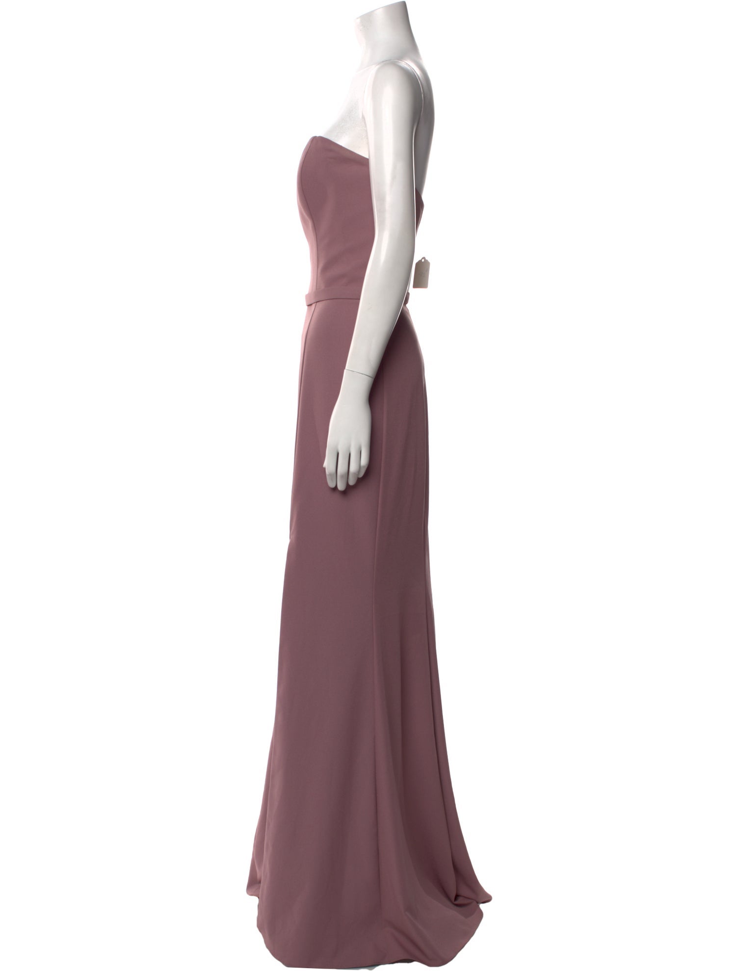 Amsale Strapless Long Dress