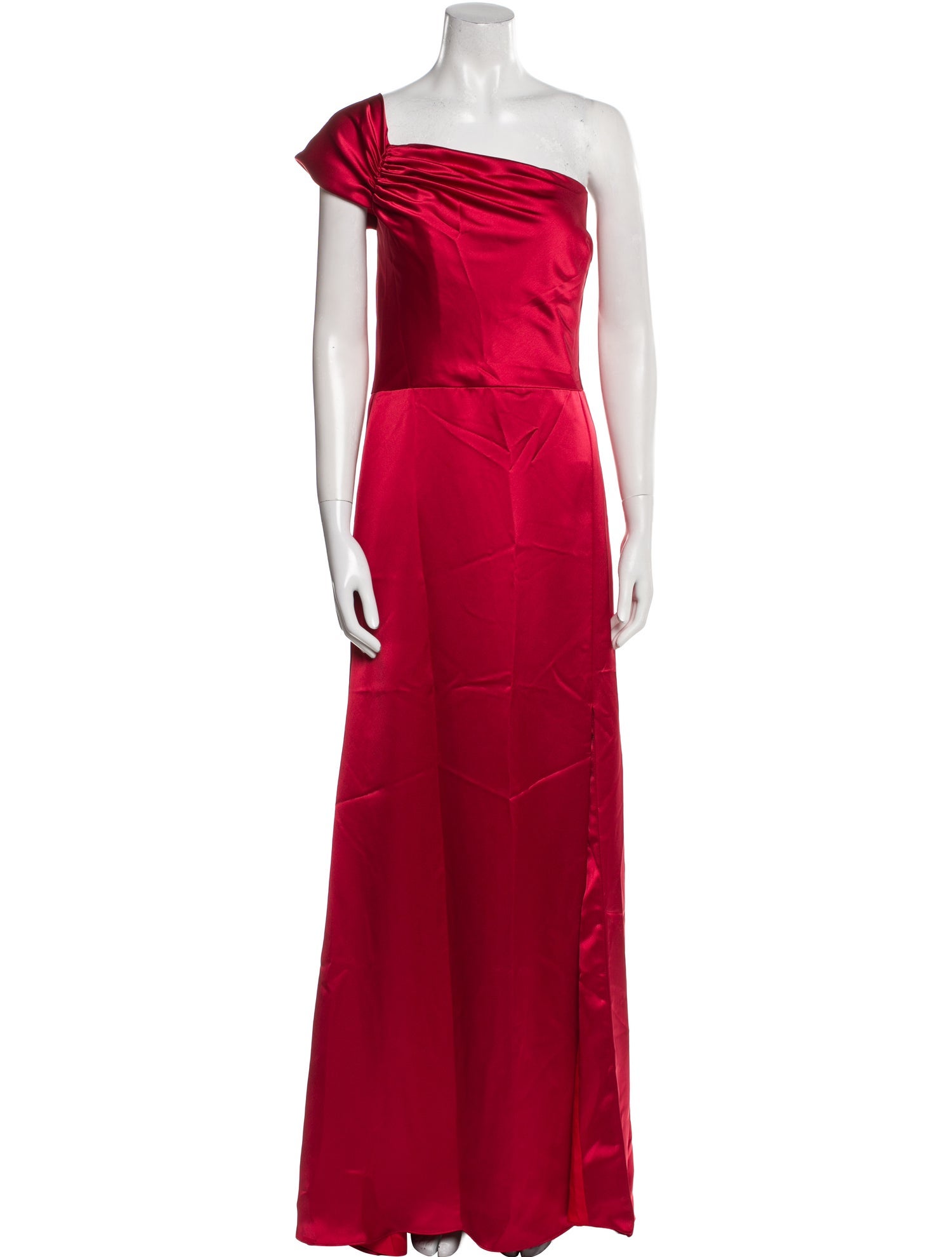 Amsale One-Shoulder Long Dress w/ Tags