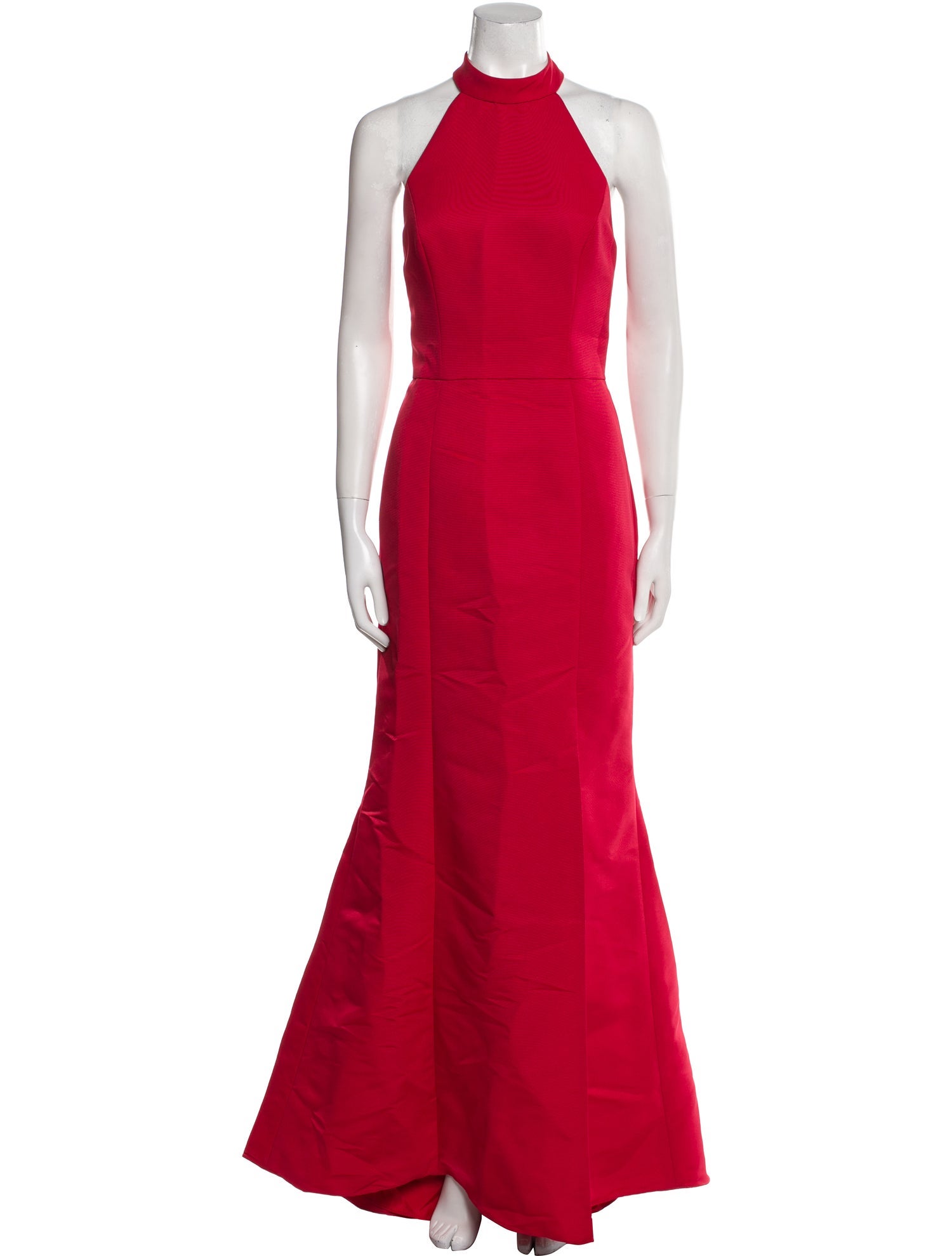 Amsale Mock Neck Long Dress w/ Tags