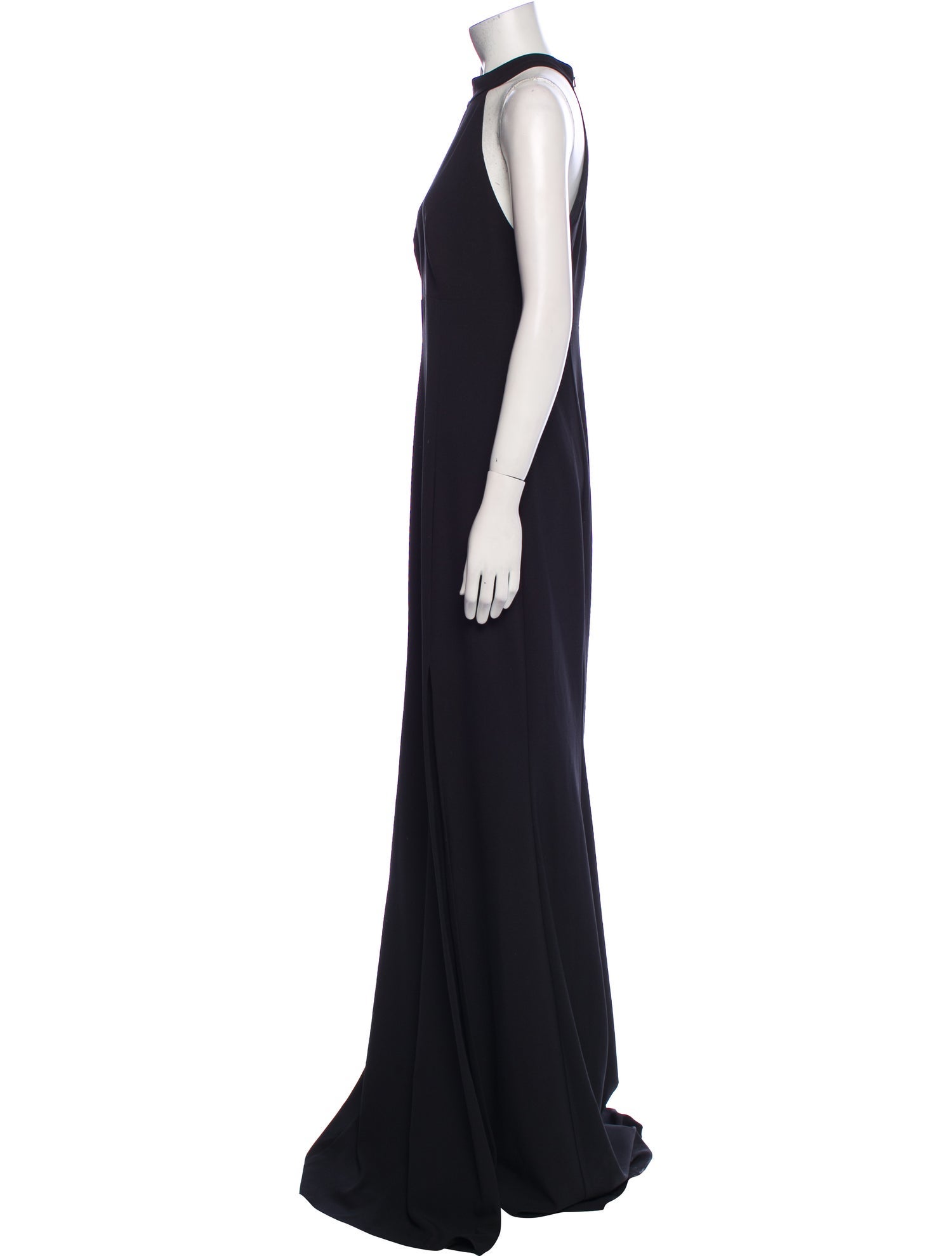 Amsale Halterneck Long Dress w/ Tags
