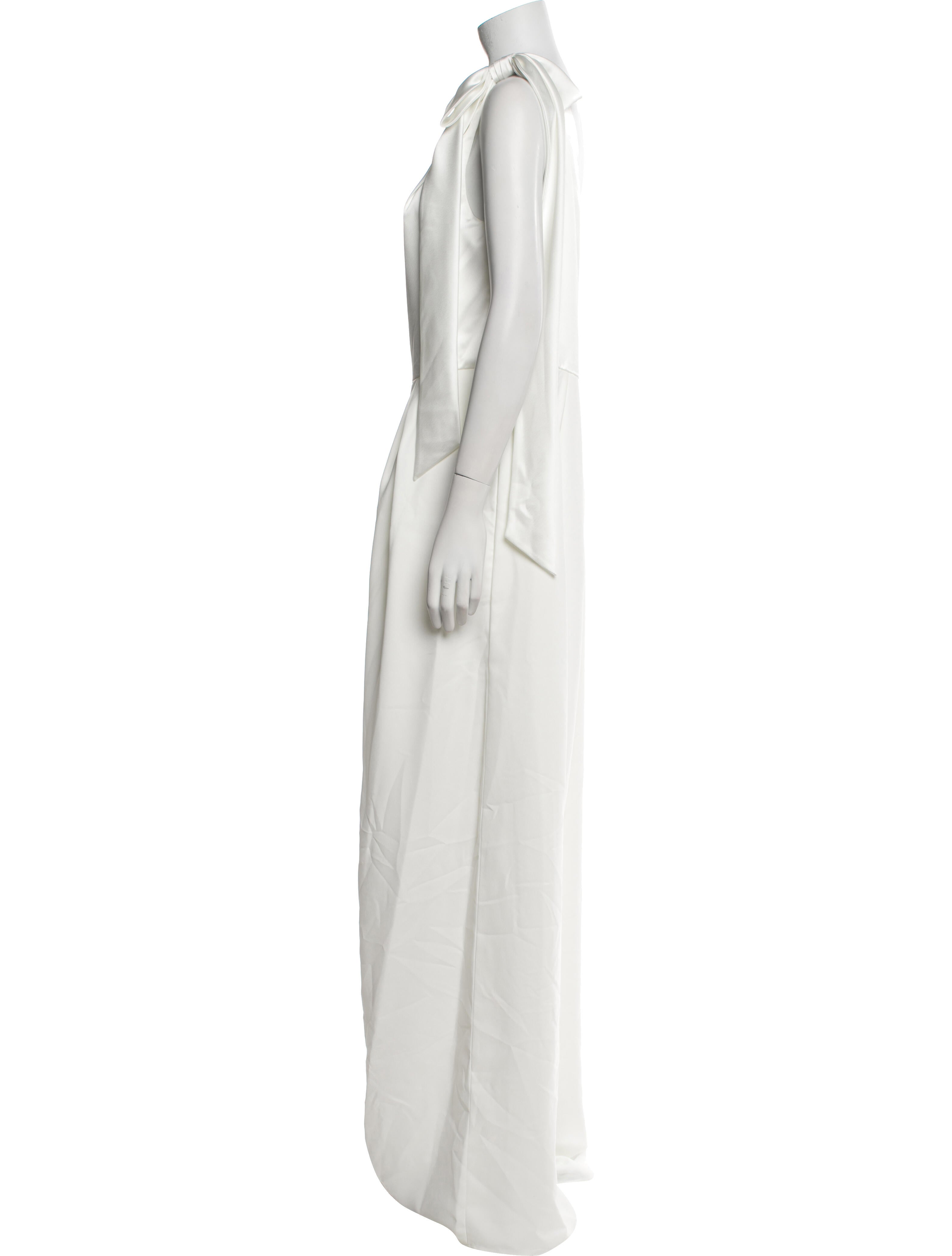 Amsale One-Shoulder Jumpsuit w/ Tags