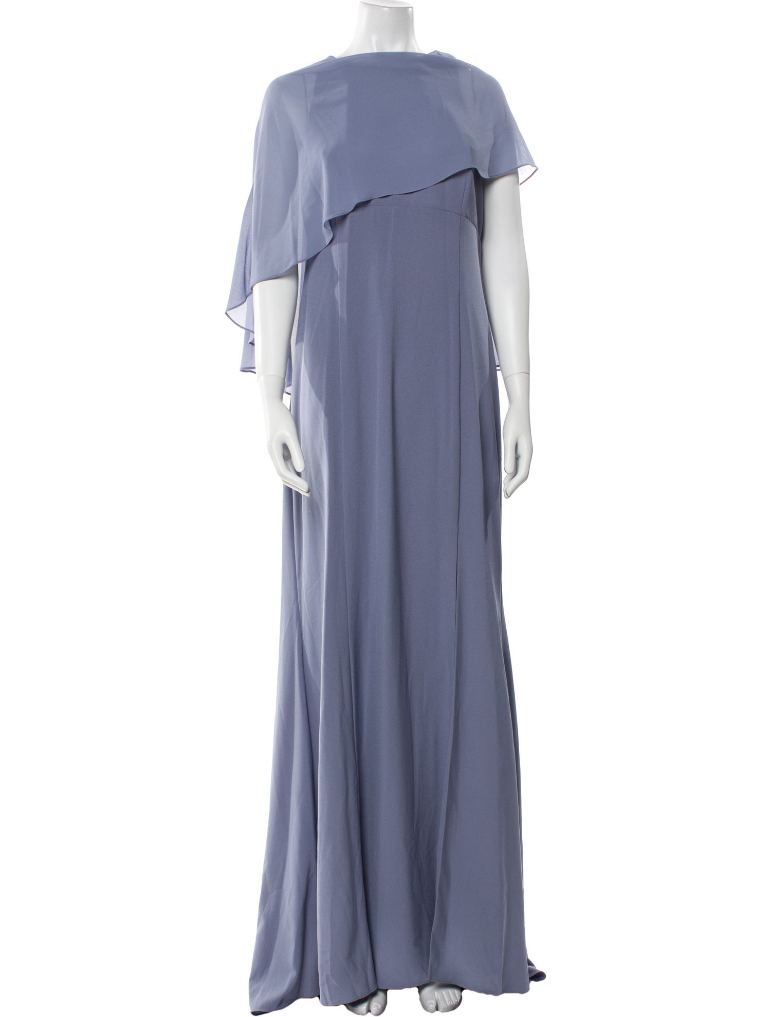 Amsale Bateau Neckline Long Dress w/ Tags