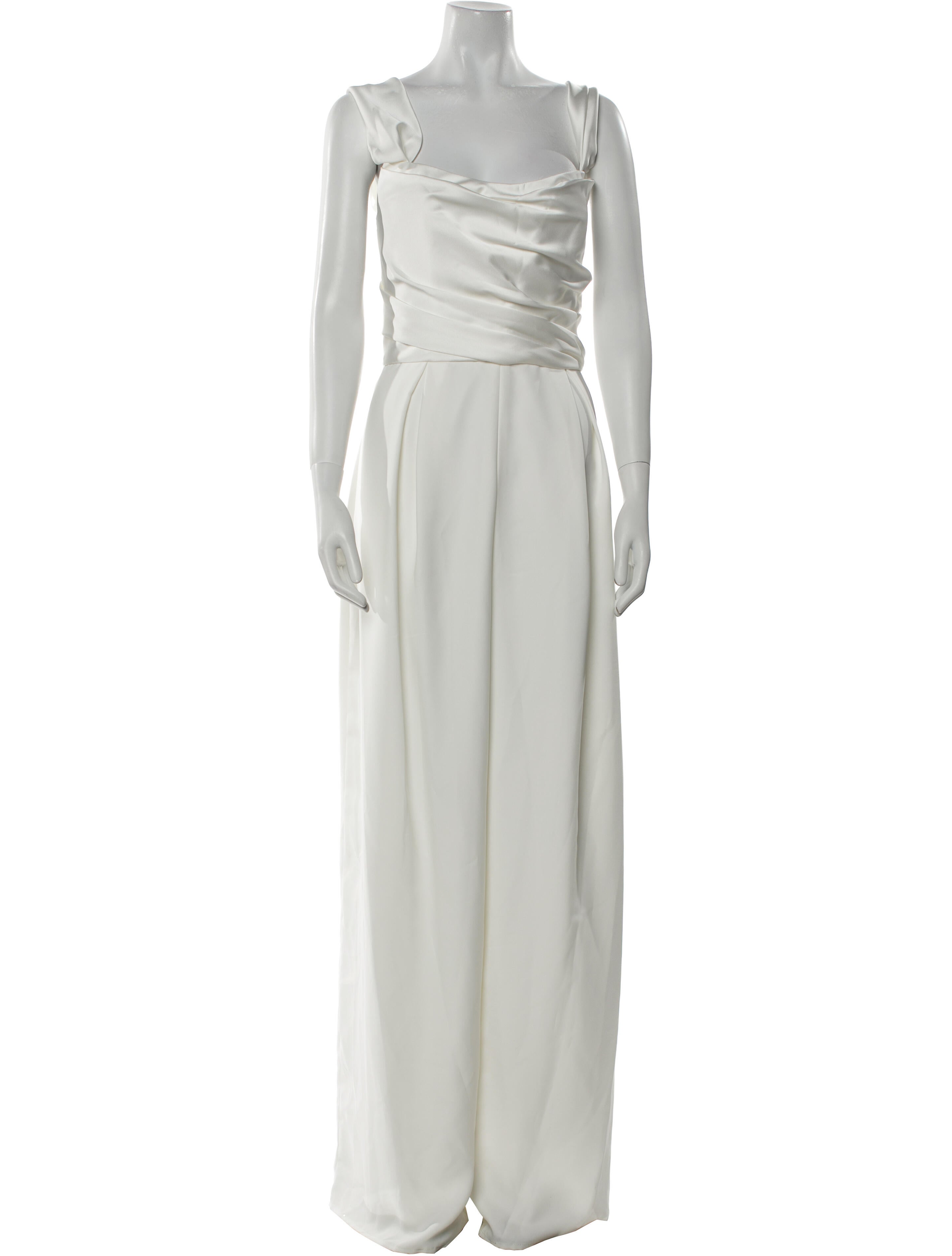 Amsale Cowl Neck Jumpsuit w/ Tags