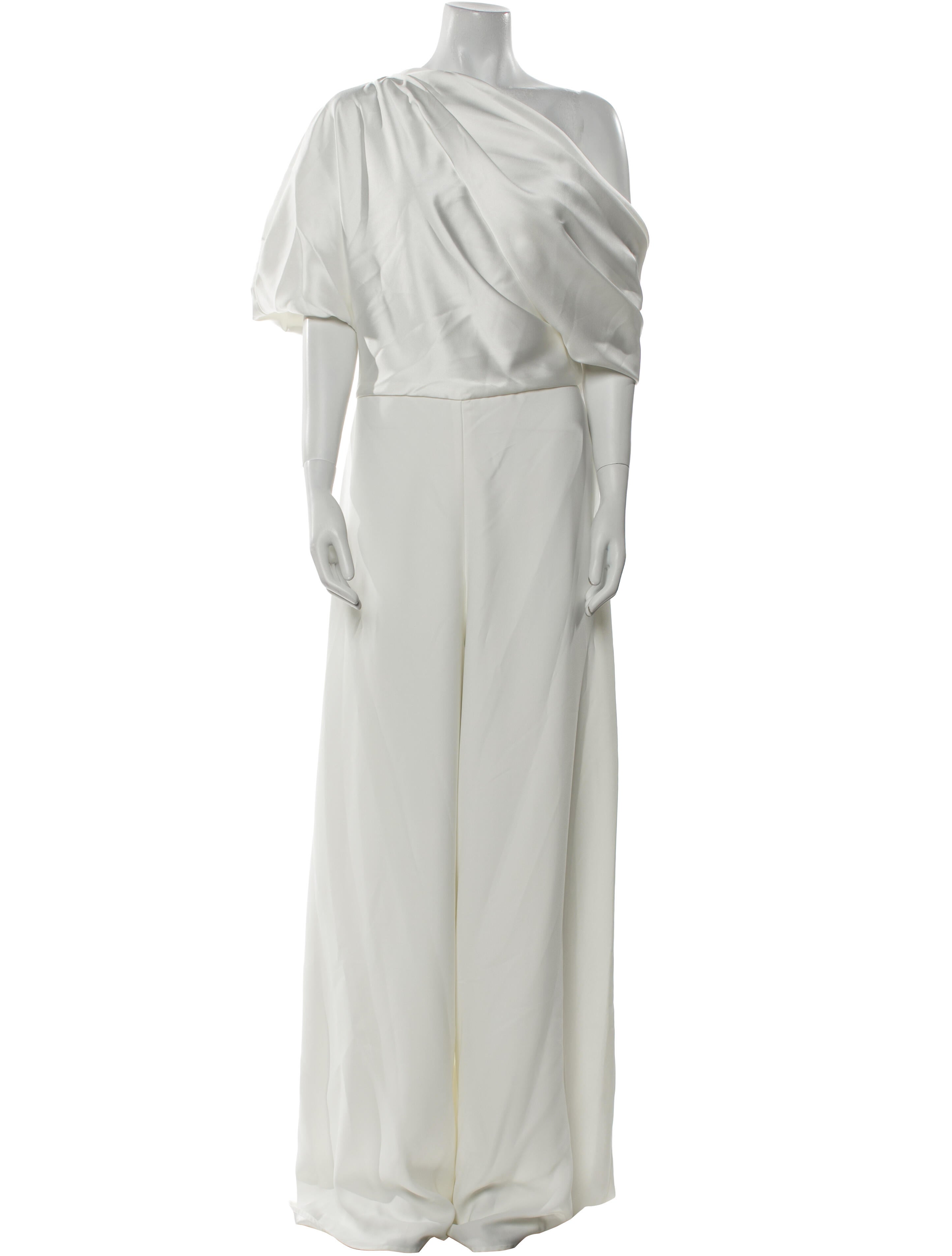 Amsale Asymmetrical Jumpsuit w/ Tags