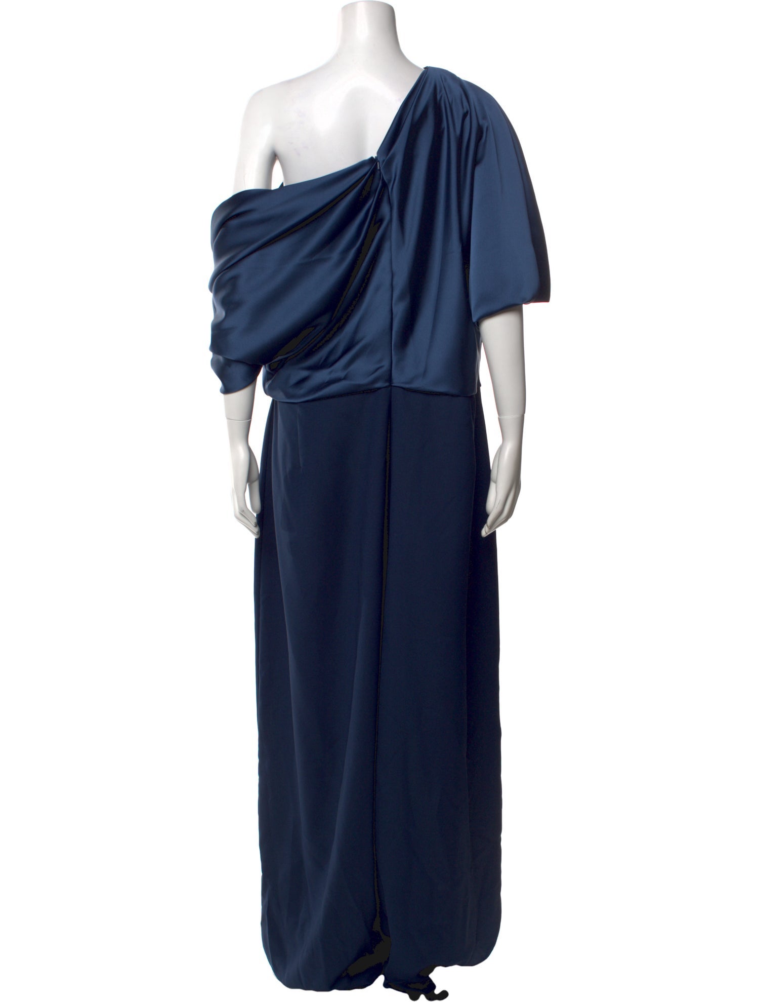 Amsale Bateau Neckline Jumpsuit