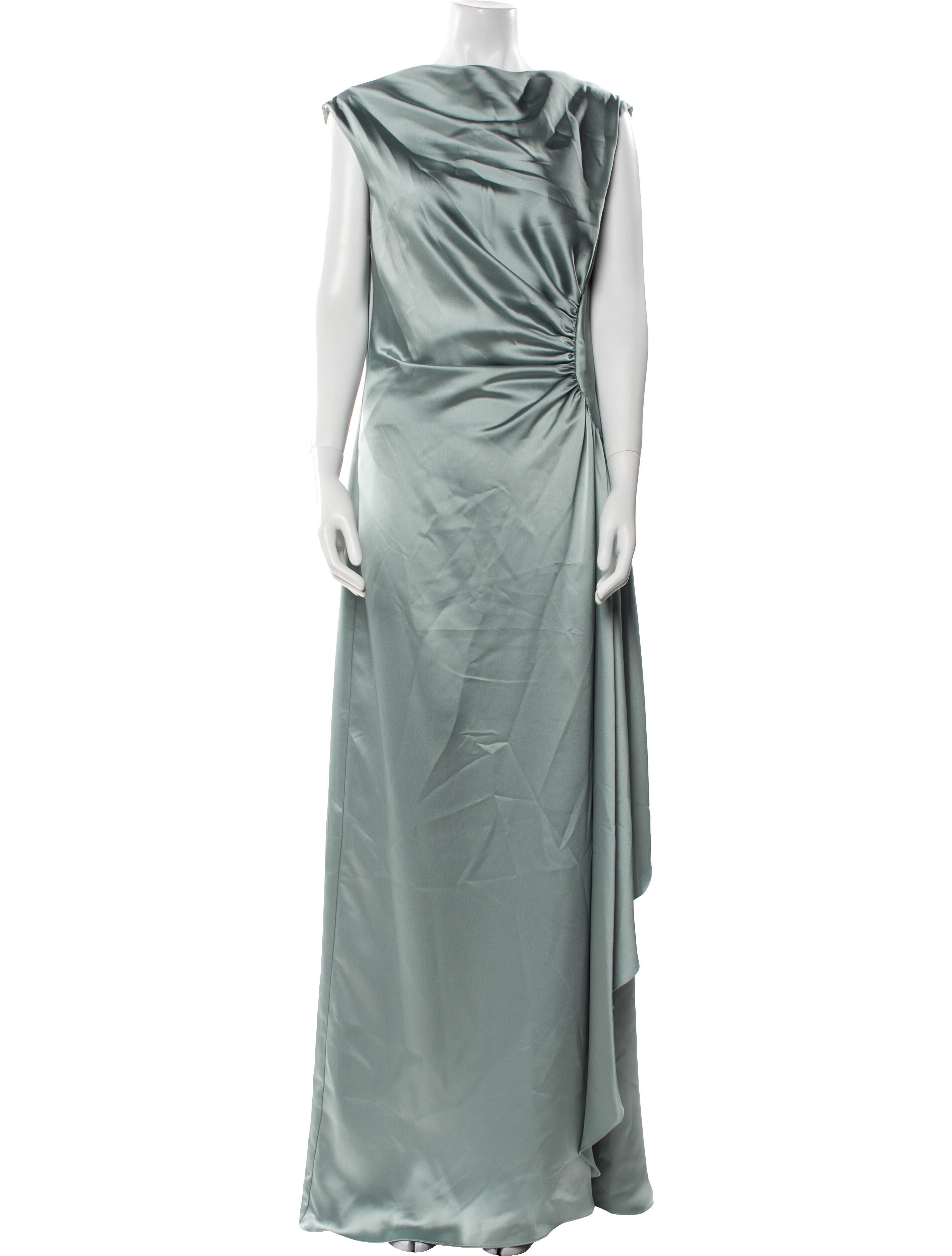 Amsale Cowl Neck Long Dress w/ Tags