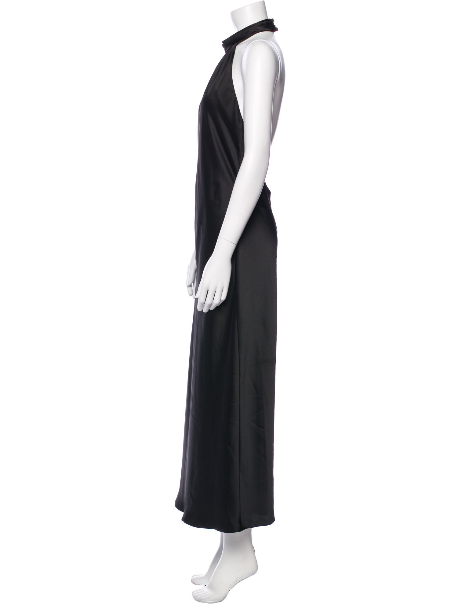 Amsale Halterneck Long Dress