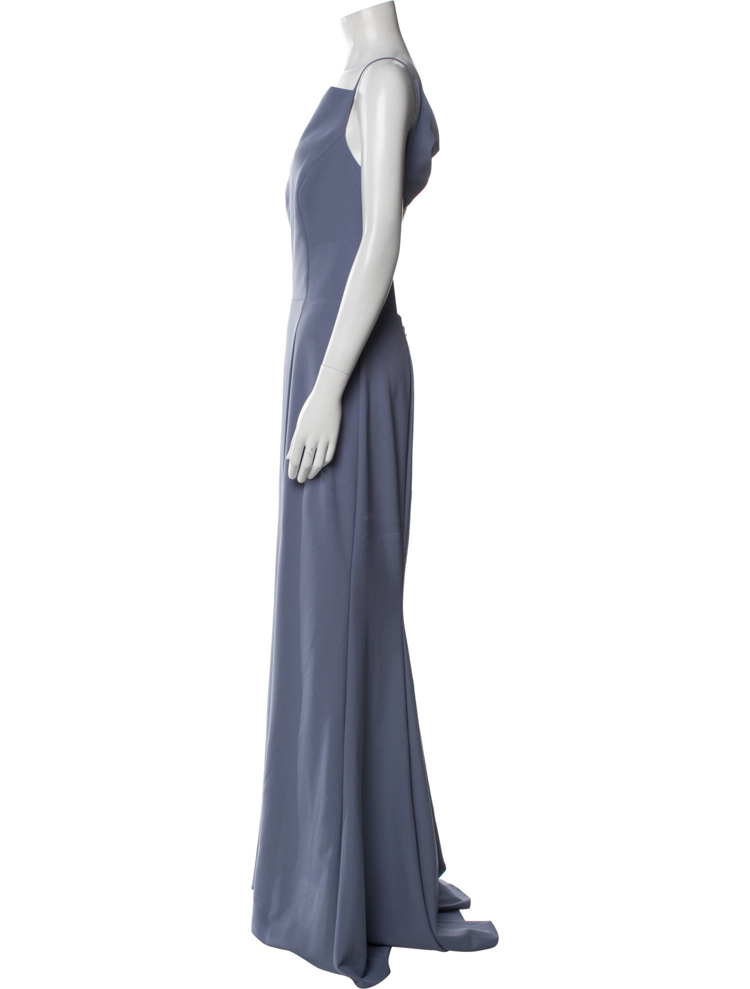Amsale Square Neckline Long Dress w/ Tags