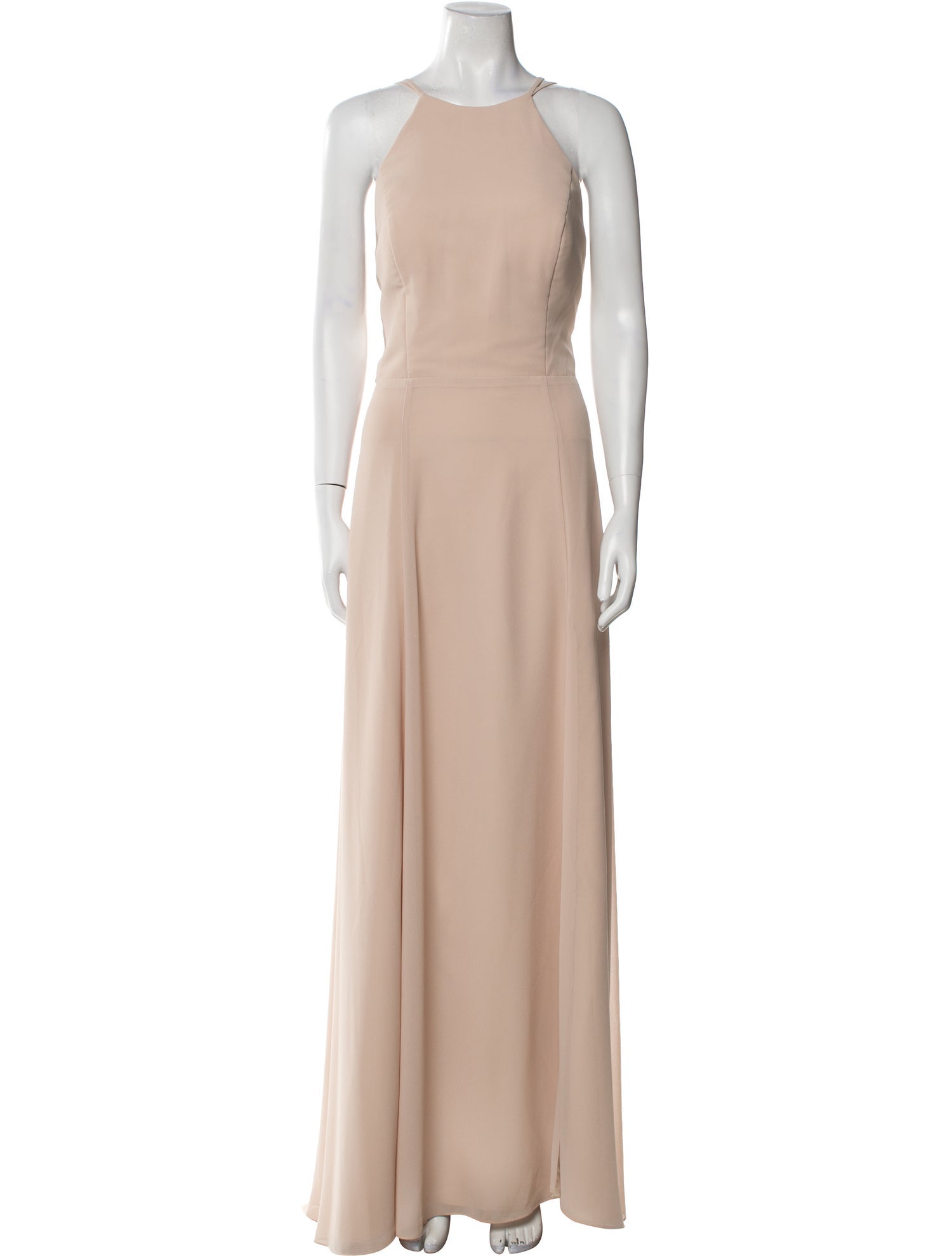 Amsale Crew Neck Long Dress w/ Tags