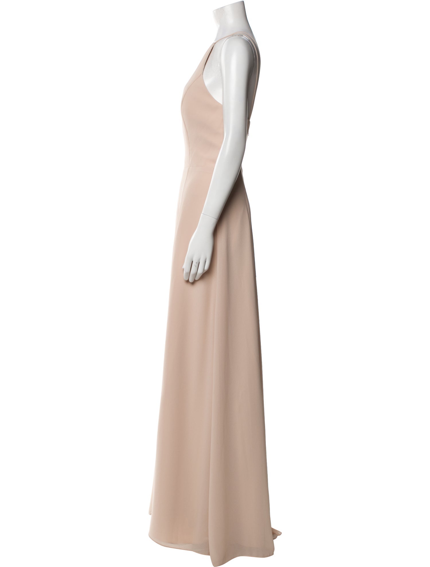 Amsale Crew Neck Long Dress w/ Tags