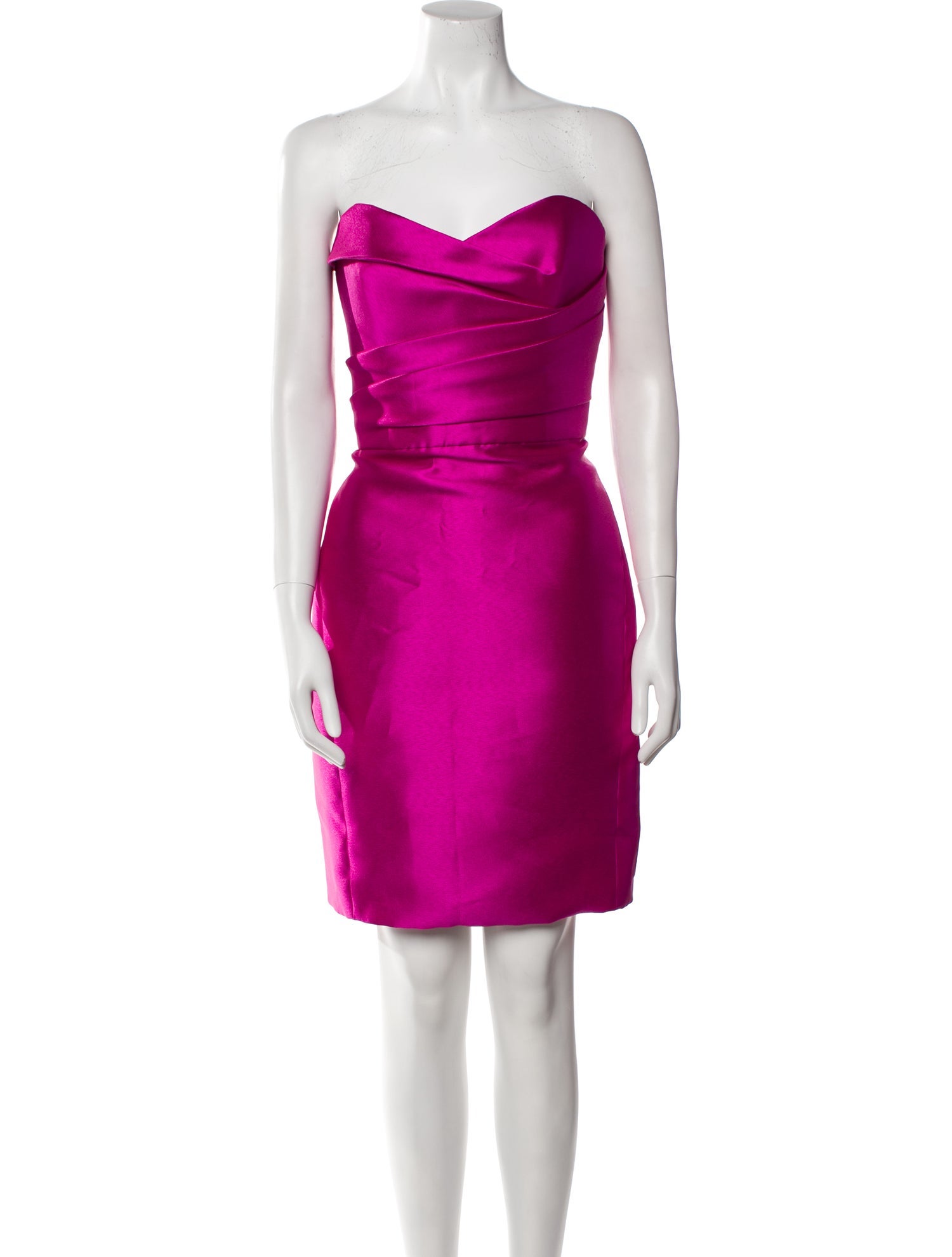 Amsale Strapless Mini Dress