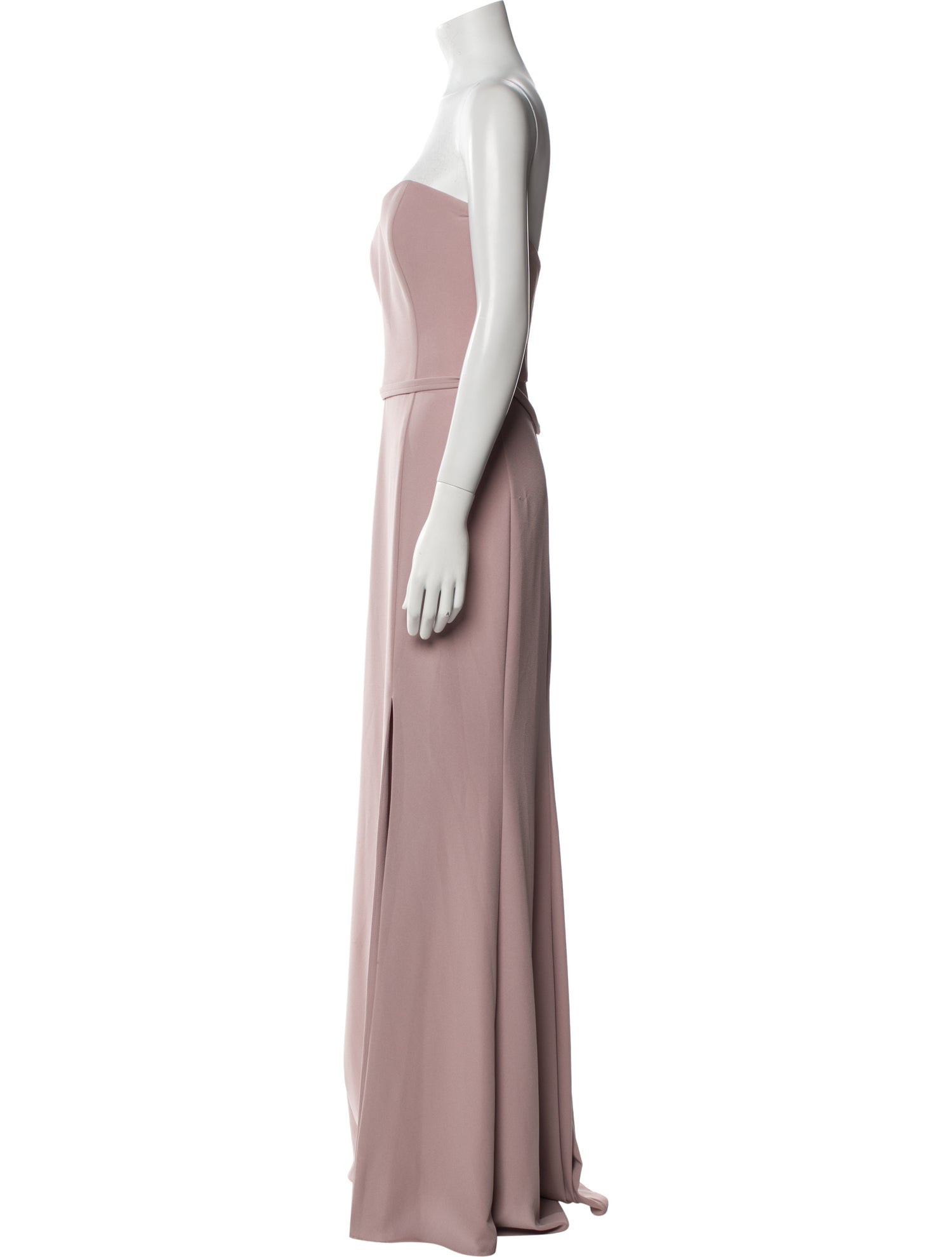 Amsale Strapless Long Dress