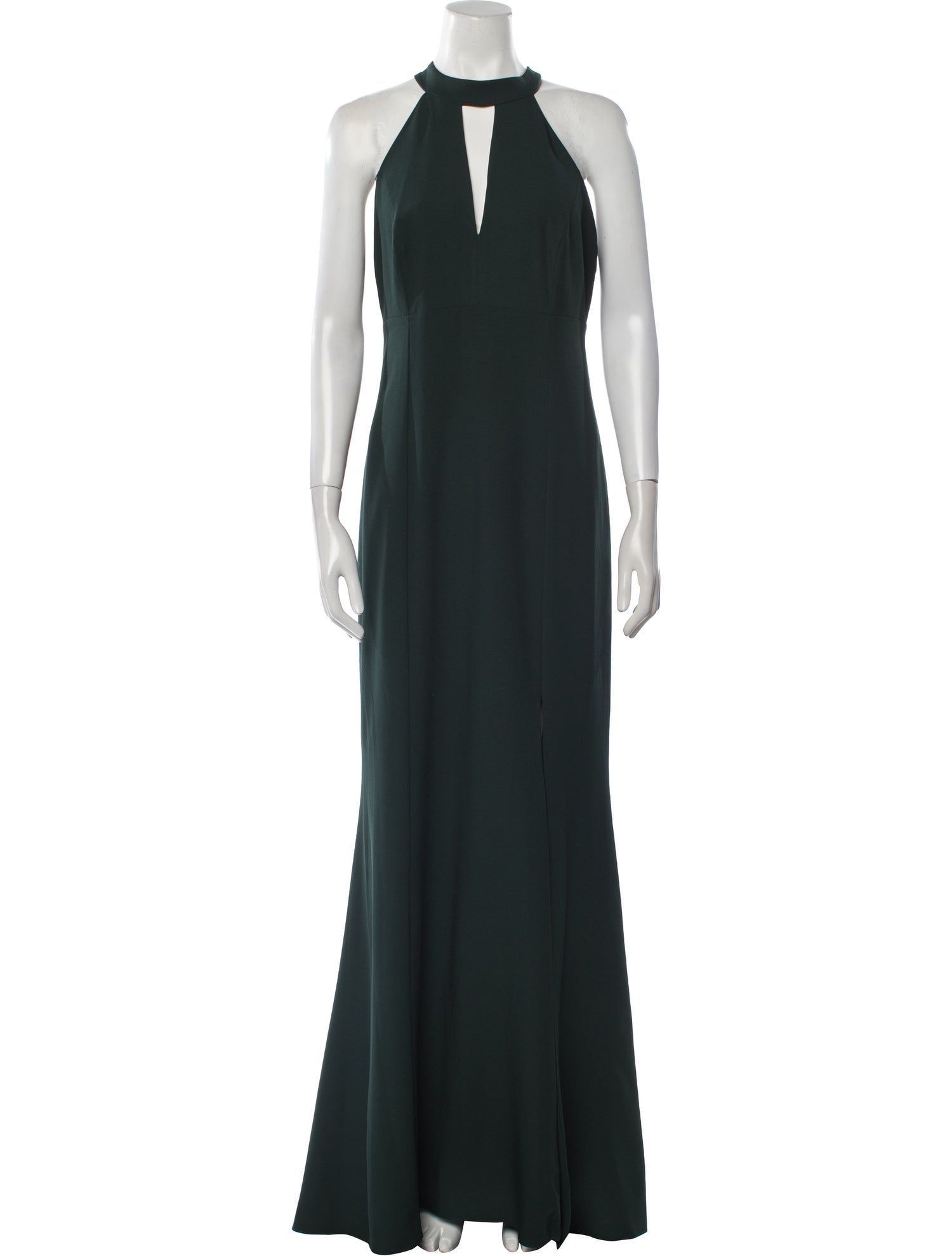 Amsale Halterneck Long Dress