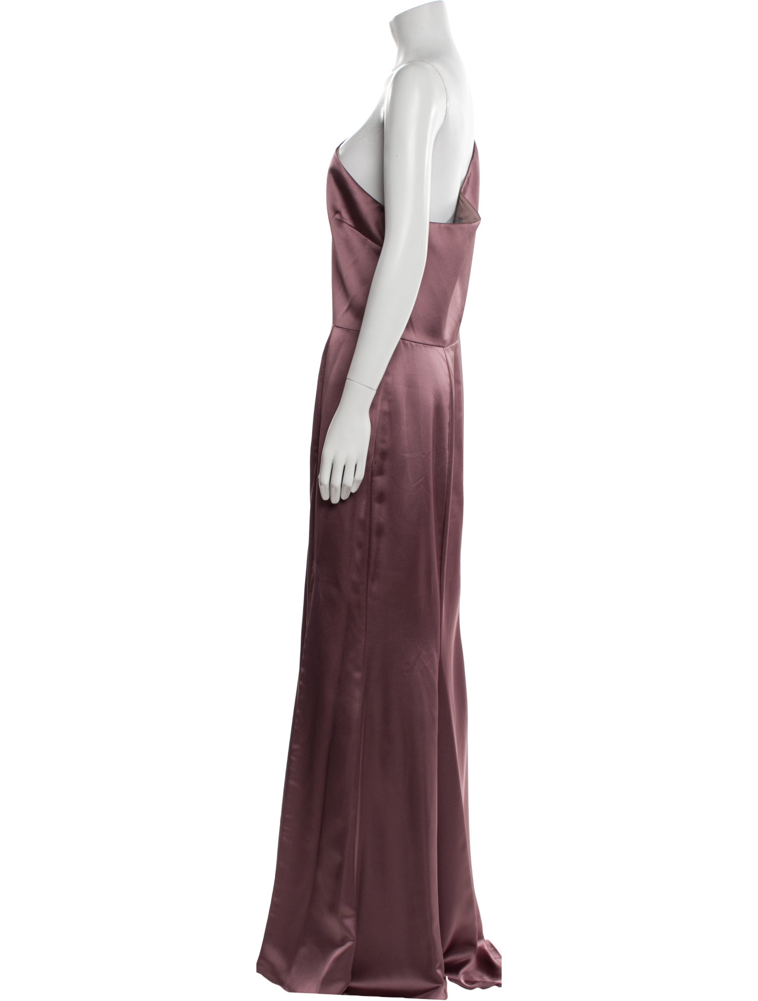 Amsale One-Shoulder Long Dress w/ Tags