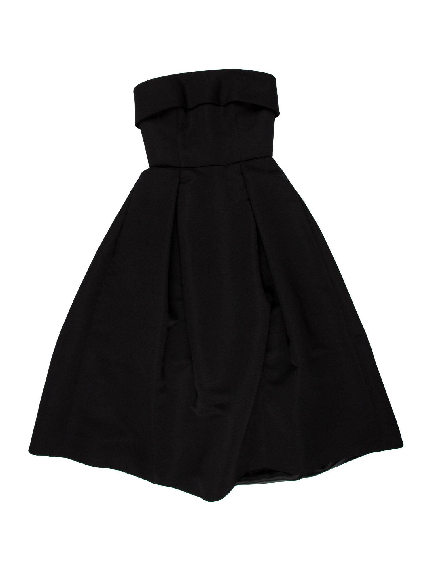 Amsale Strapless Long Dress