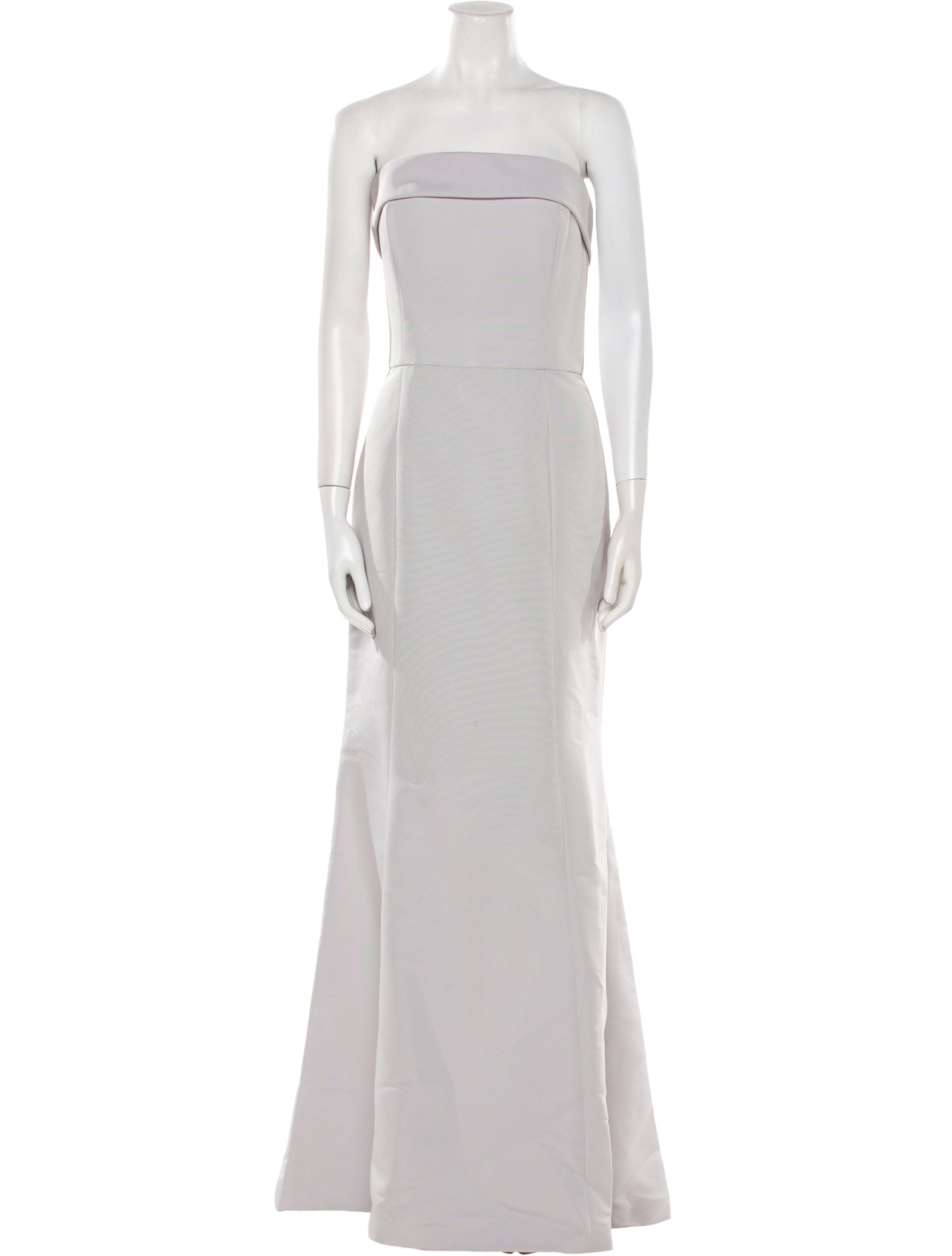 Amsale Strapless Long Dress