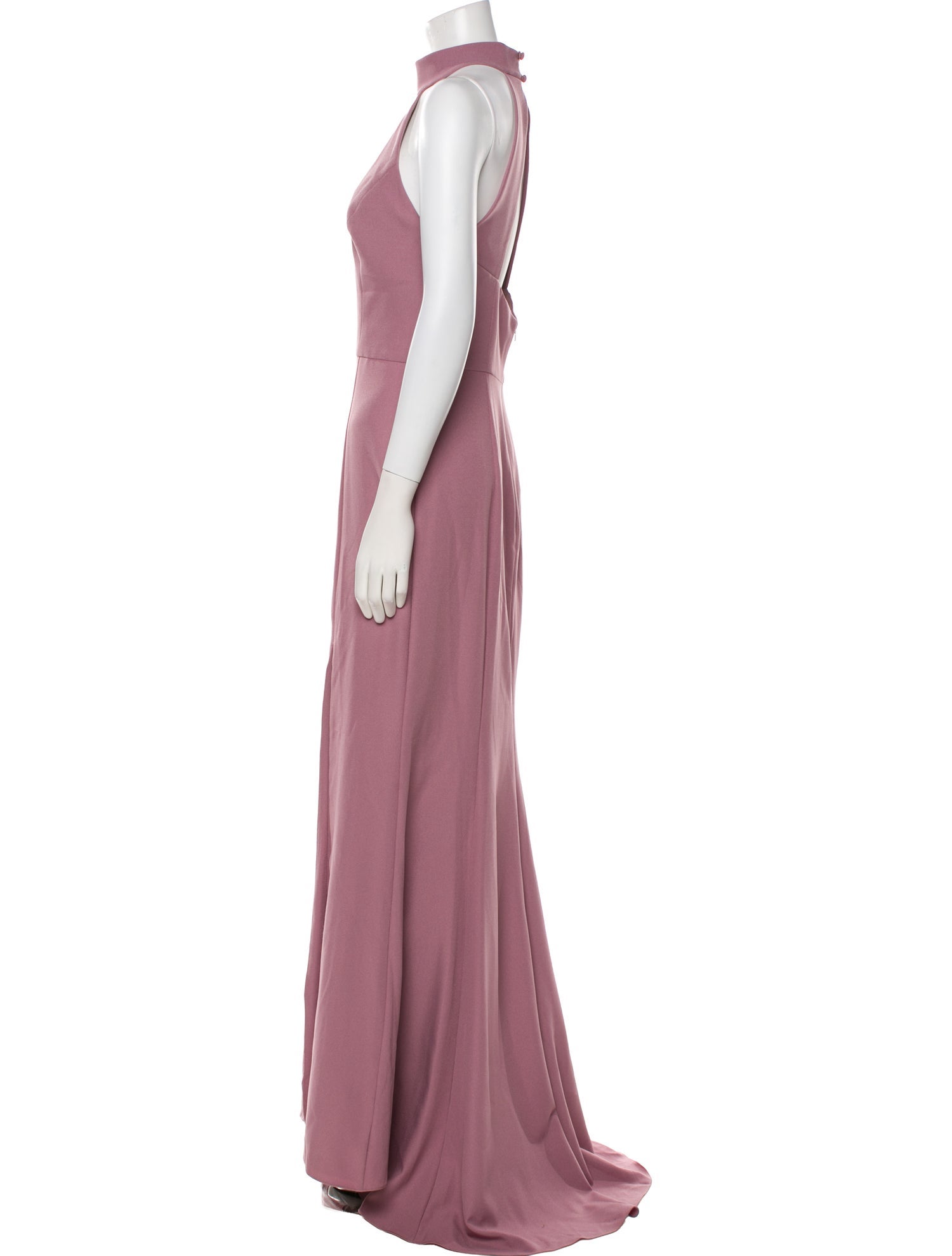 Amsale Mock Neck Long Dress w/ Tags