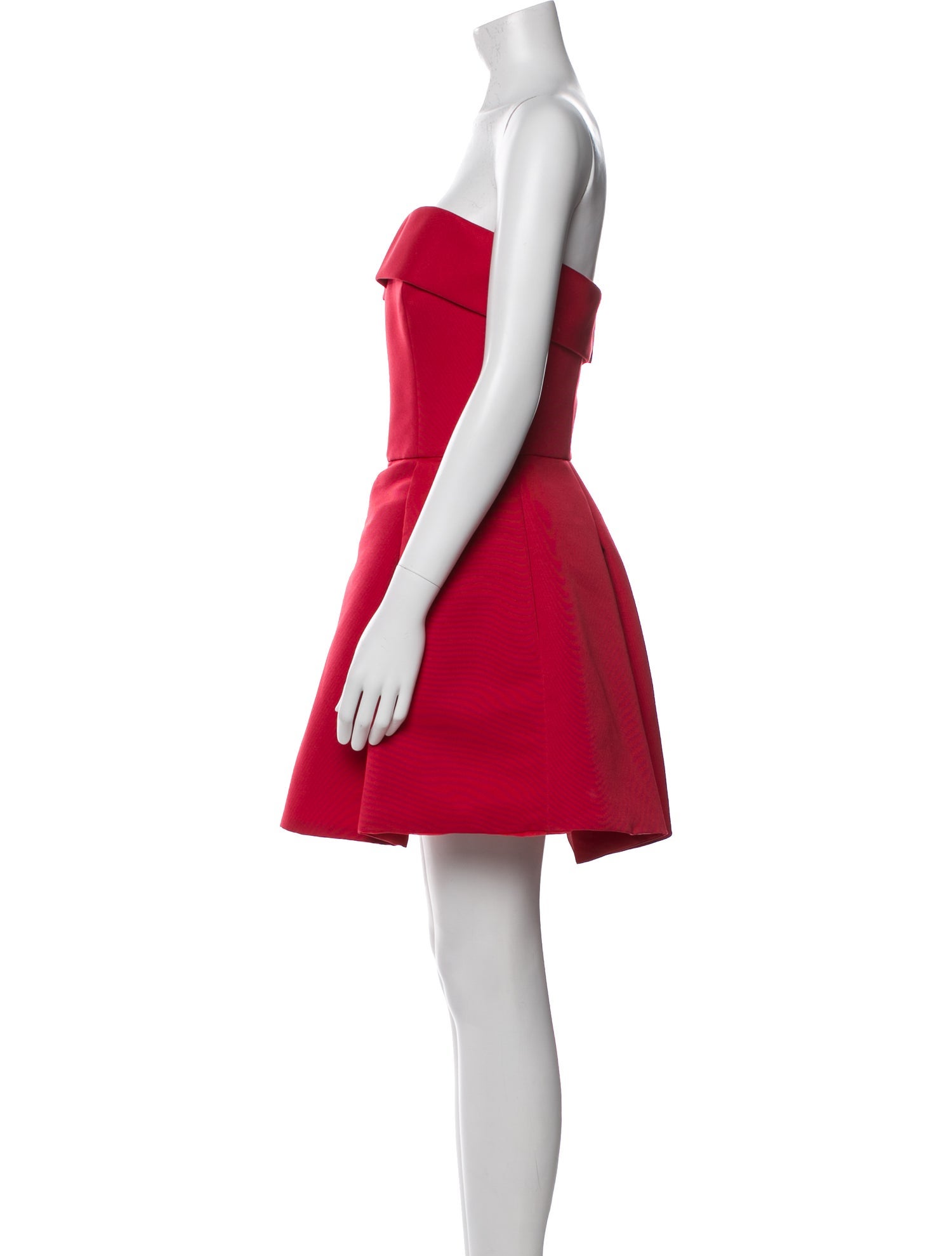 Amsale Strapless Mini Dress