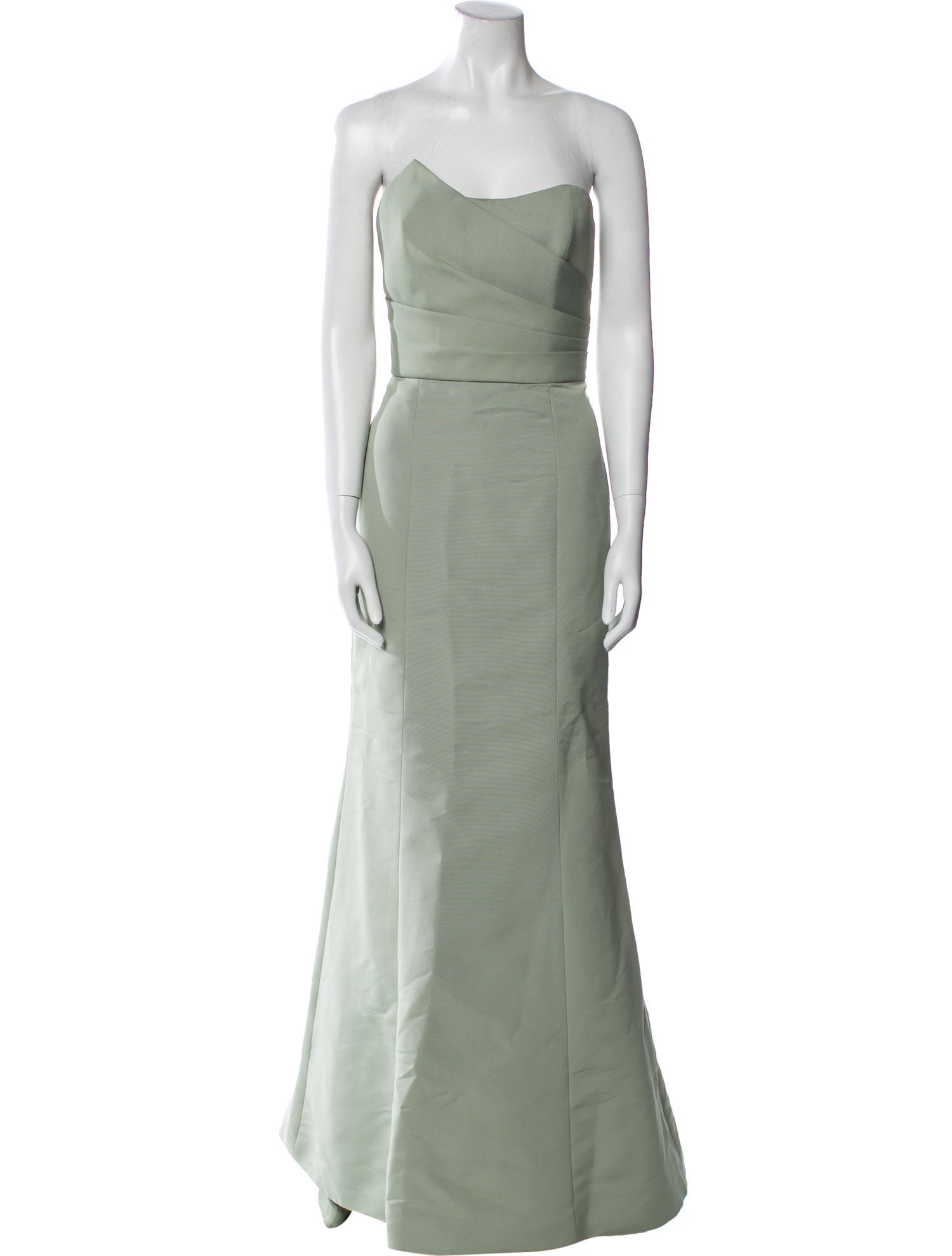 Amsale Strapless Long Dress