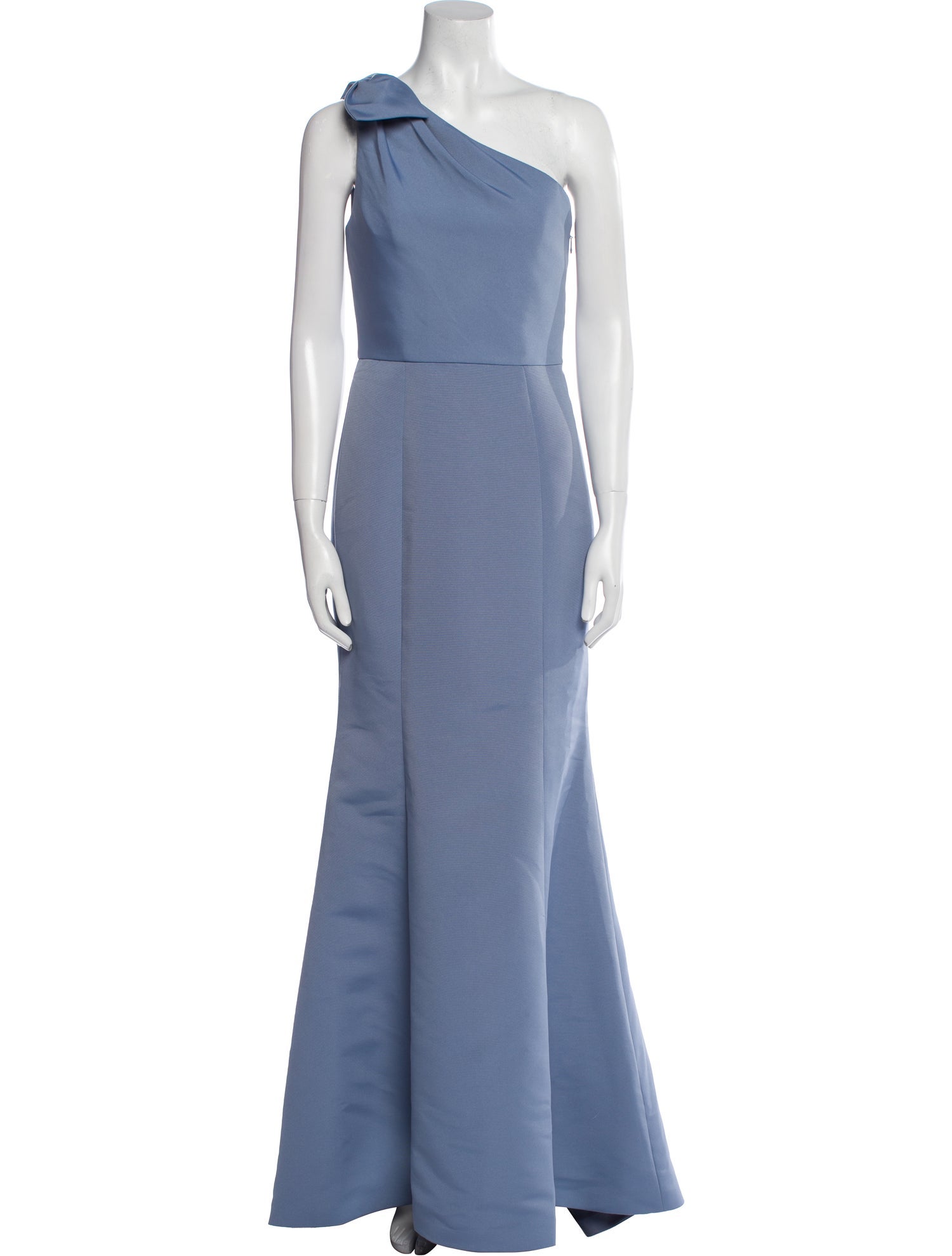 Amsale One-Shoulder Long Dress w/ Tags