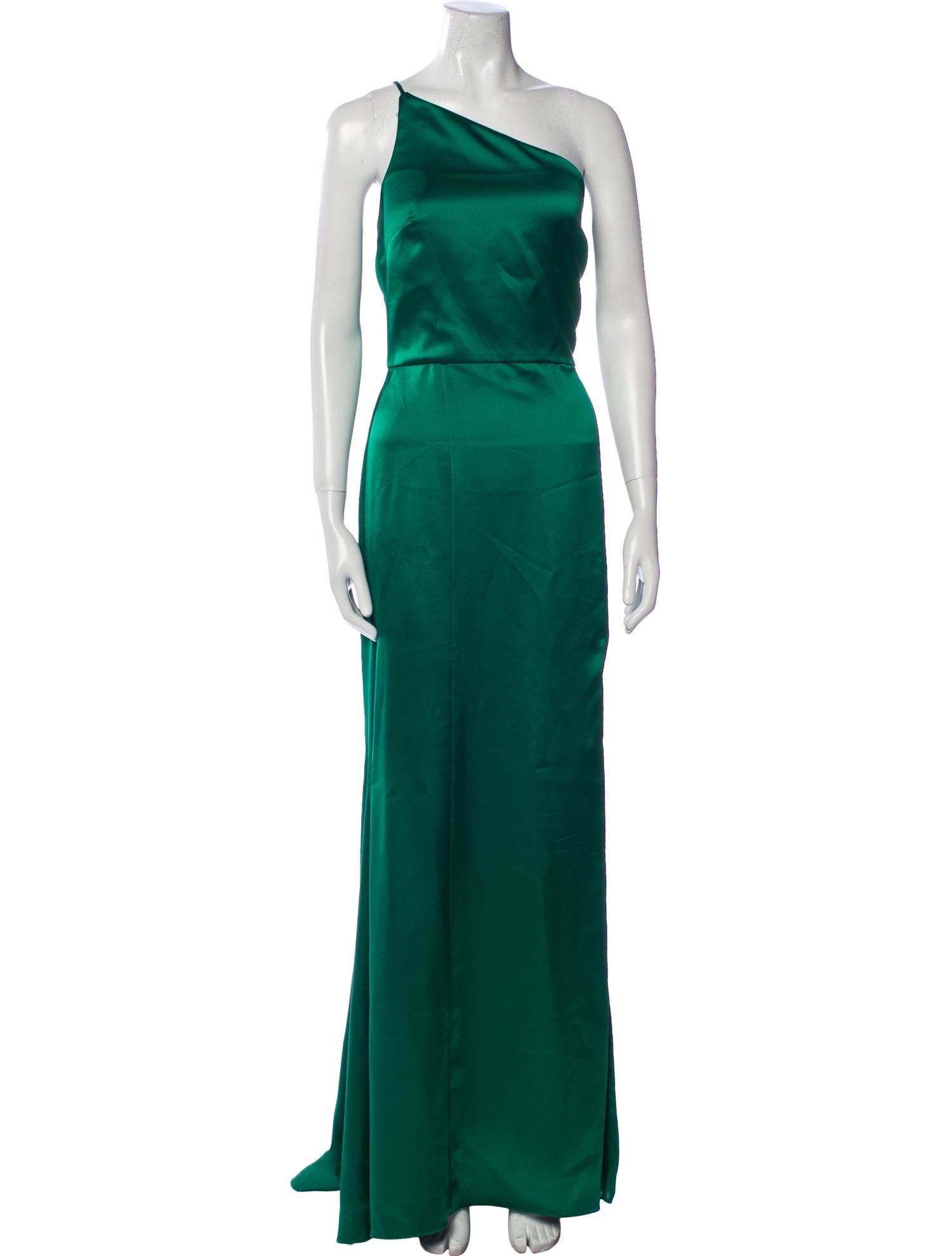 Amsale One-Shoulder Long Dress w/ Tags