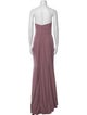 Amsale Strapless Long Dress