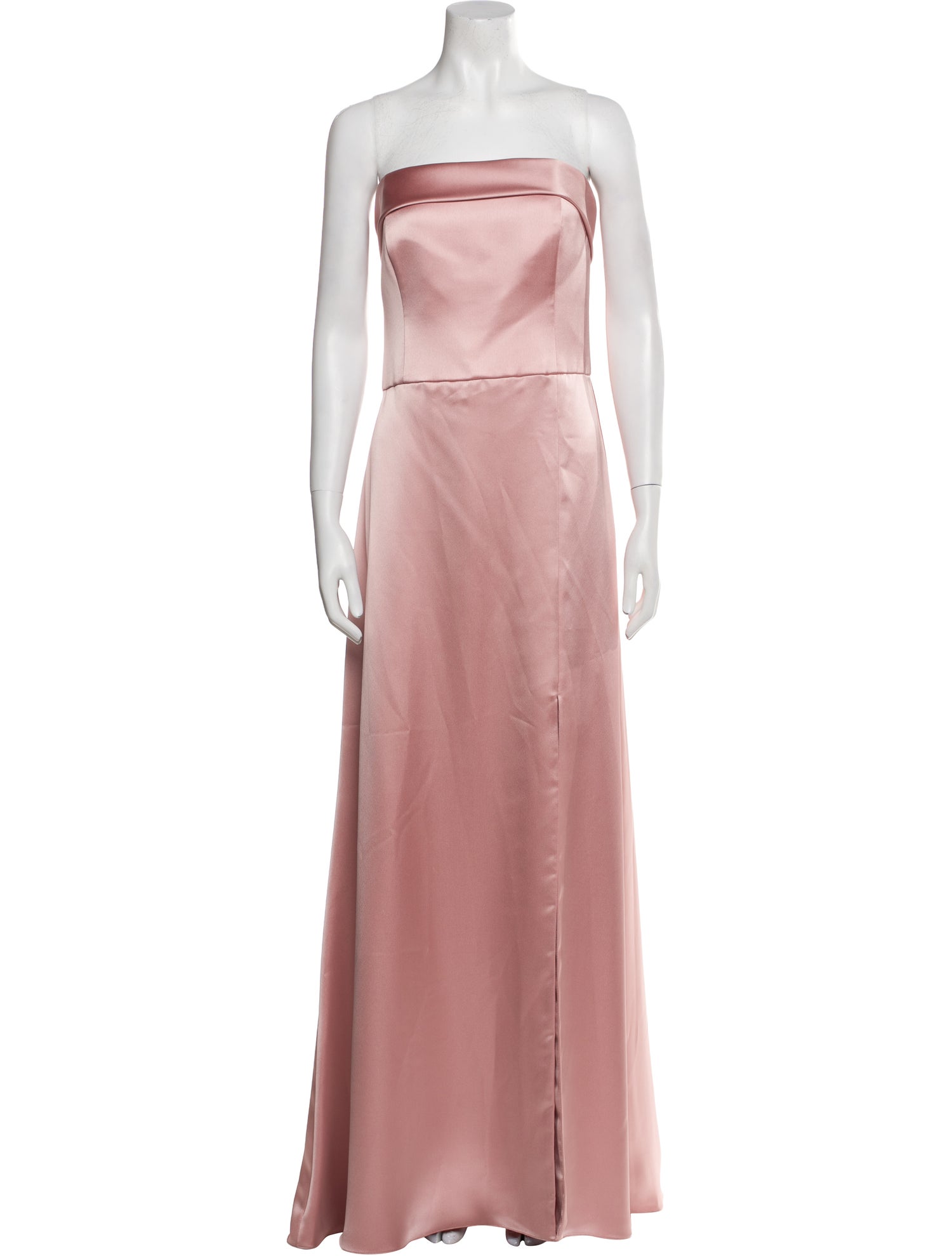 Amsale Strapless Long Dress