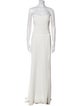 Amsale Strapless Long Dress