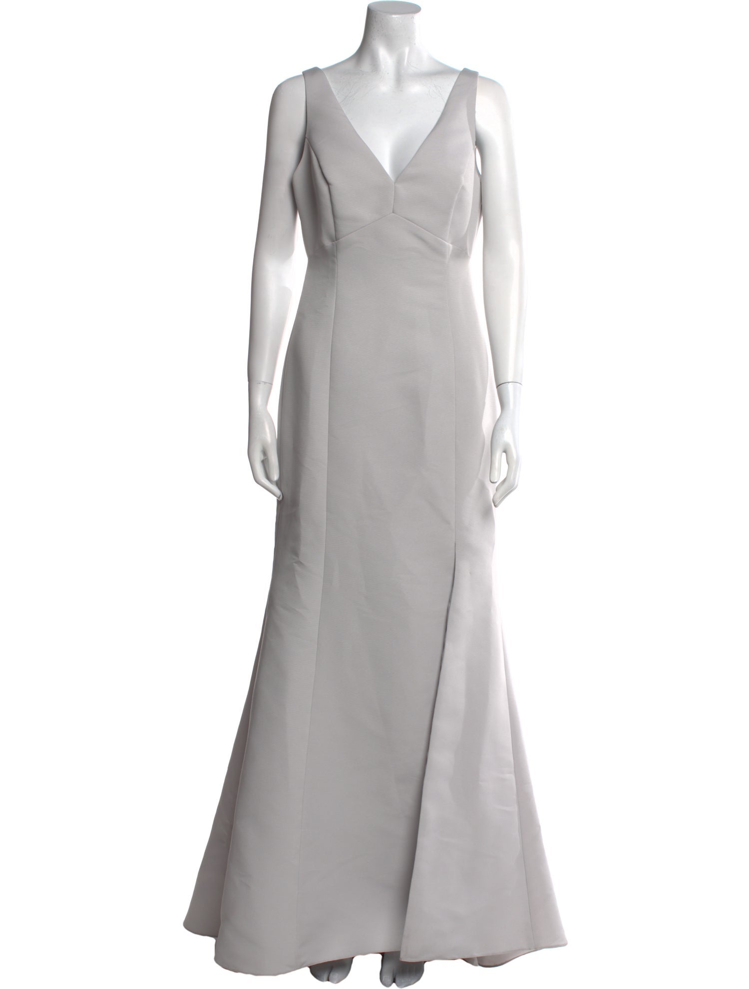 Amsale V-Neck Long Dress w/ Tags