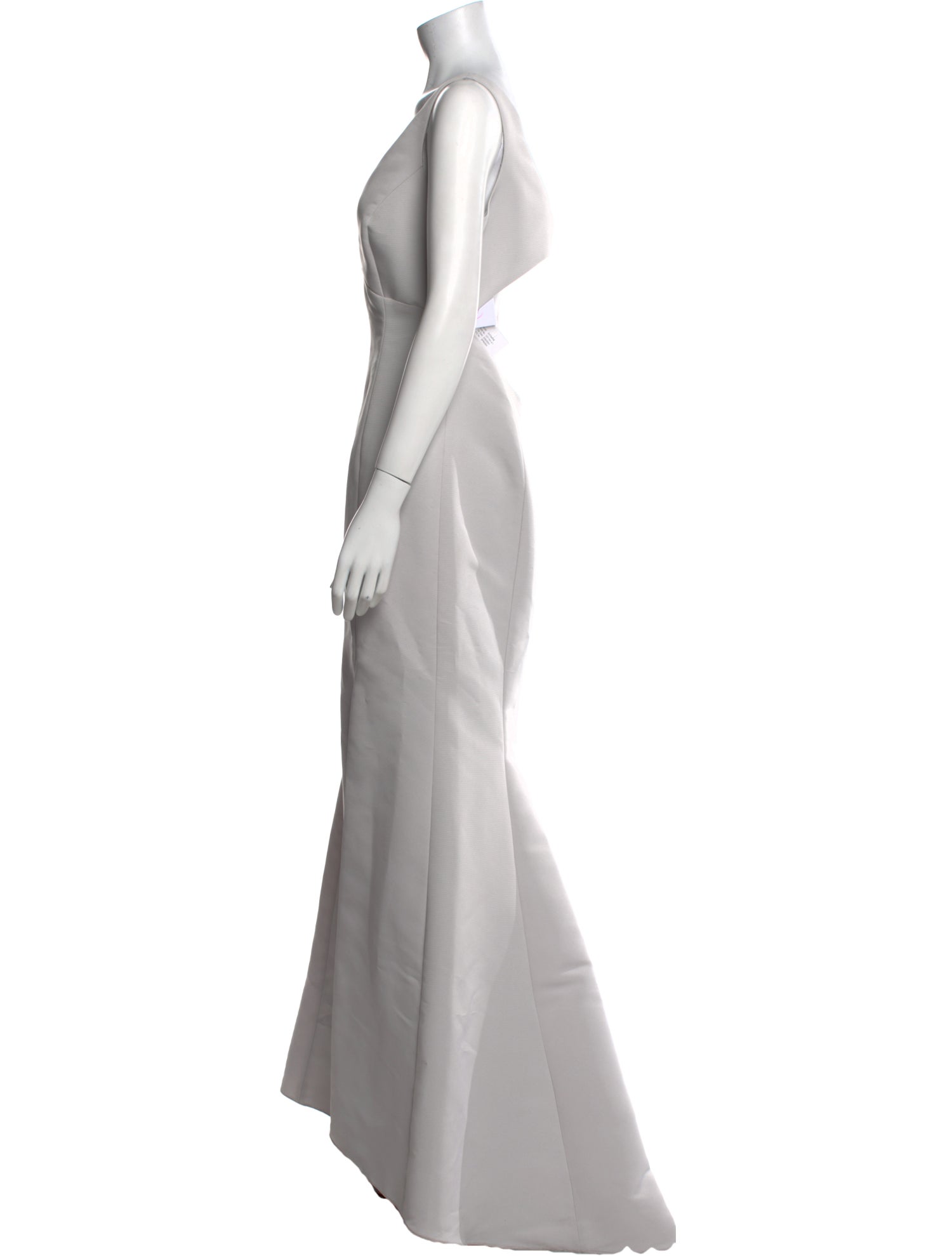 Amsale V-Neck Long Dress w/ Tags