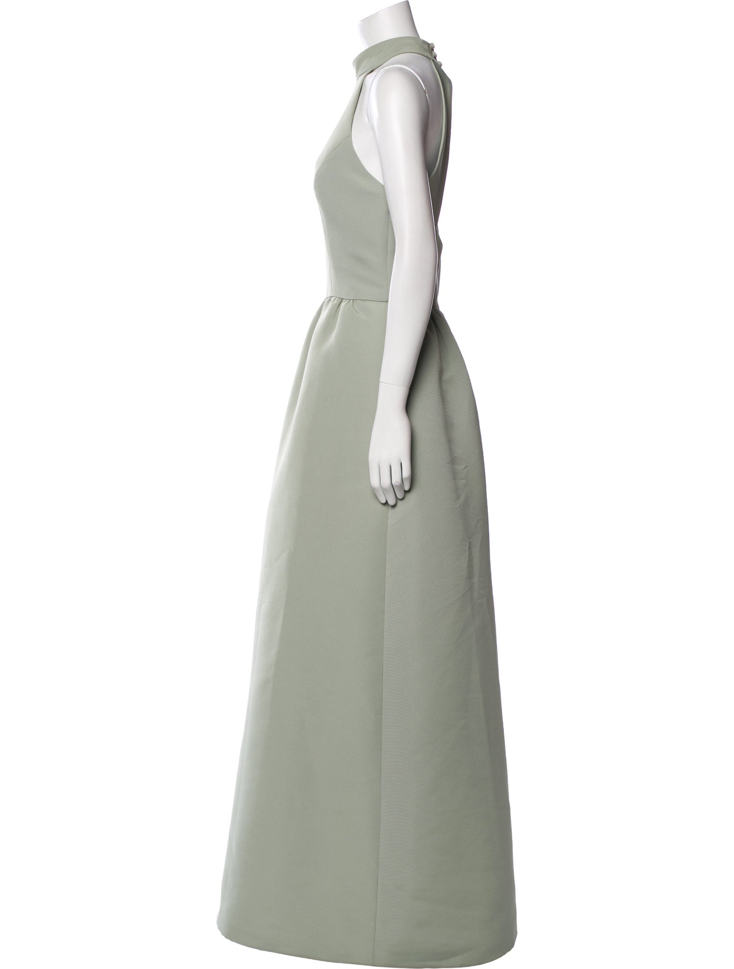 Amsale Mock Neck Long Dress w/ Tags