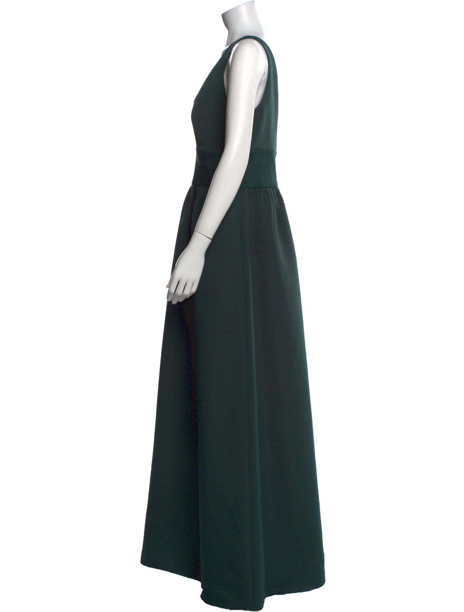 Amsale V-Neck Long Dress w/ Tags
