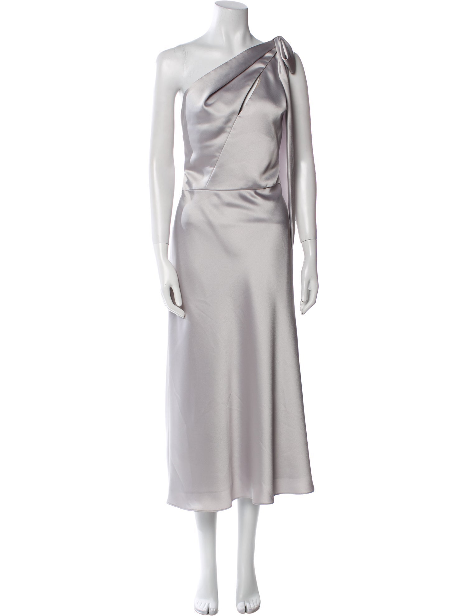 Amsale One-Shoulder Long Dress w/ Tags