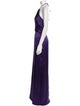 Amsale Halterneck Long Dress