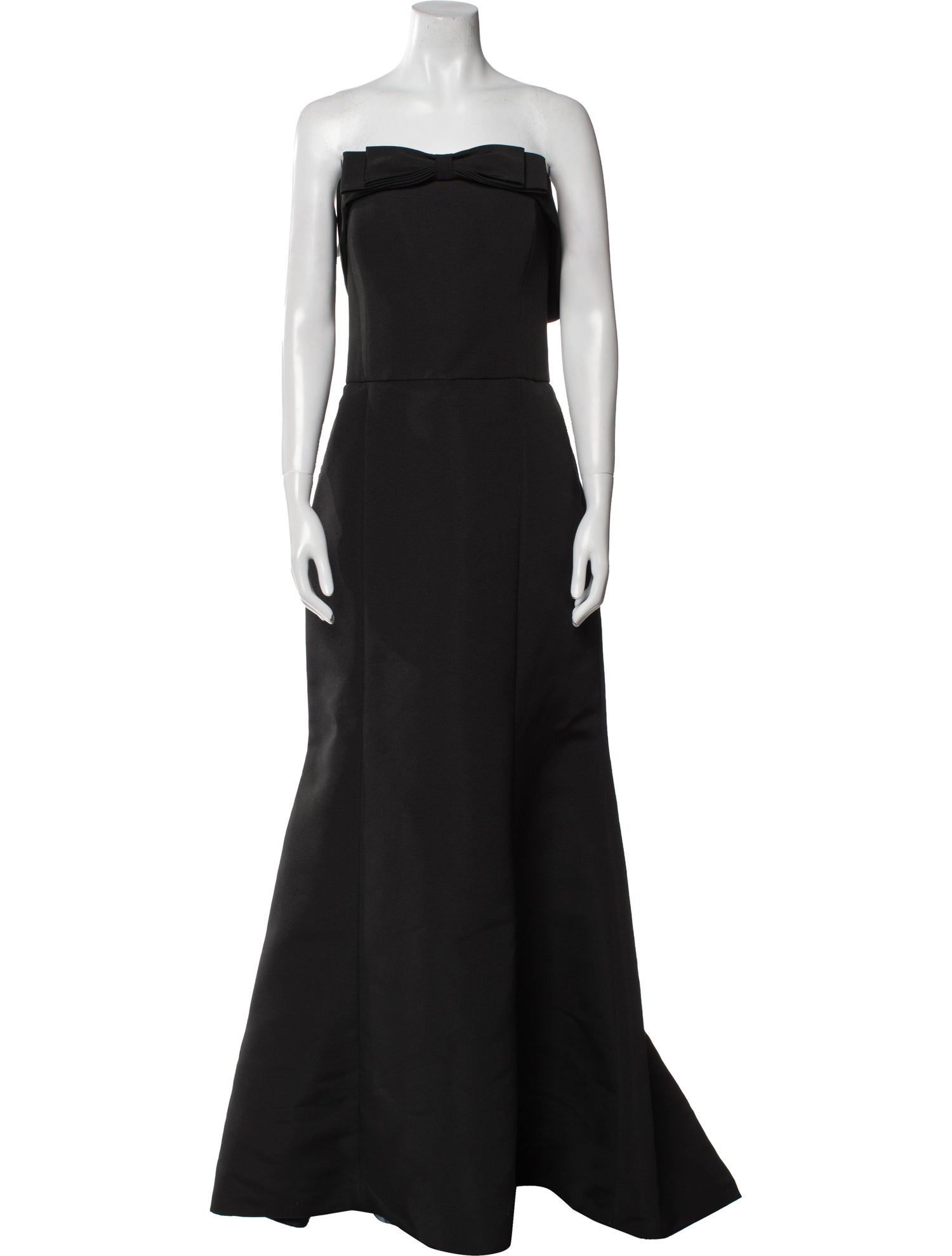 Amsale Strapless Long Dress